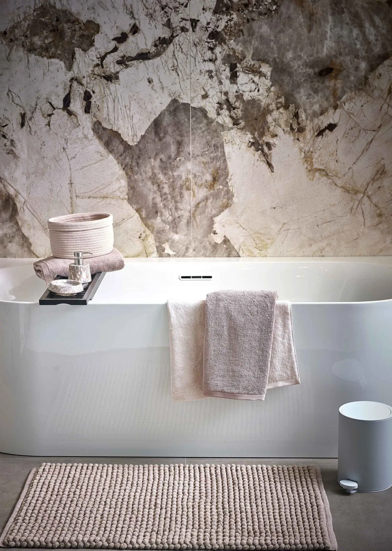 Best Sale Bath & Living Aquanova Aquanova LONDON bath towel Nude 70x130 cm (set/3) Nude-184