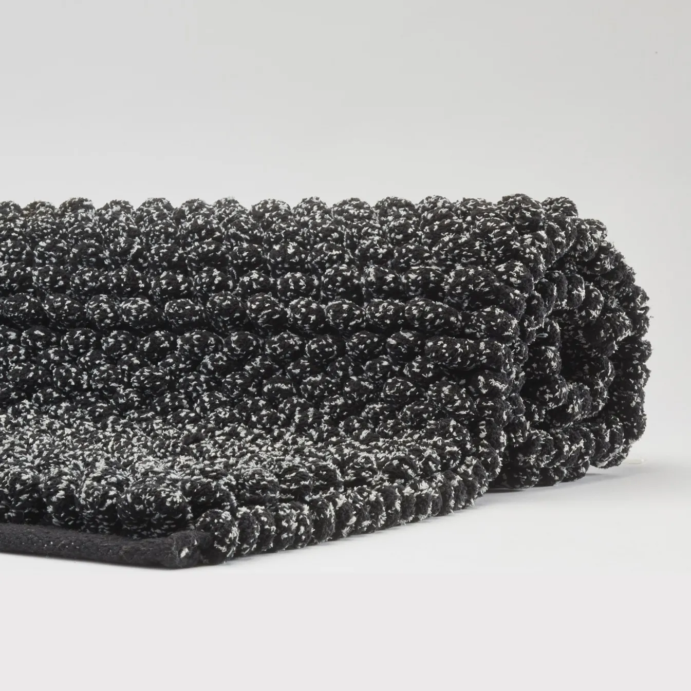 Best Bath & Living Aquanova Bath mat BRENT 60 x 60 cm color Black-09 (BREBMB-09)