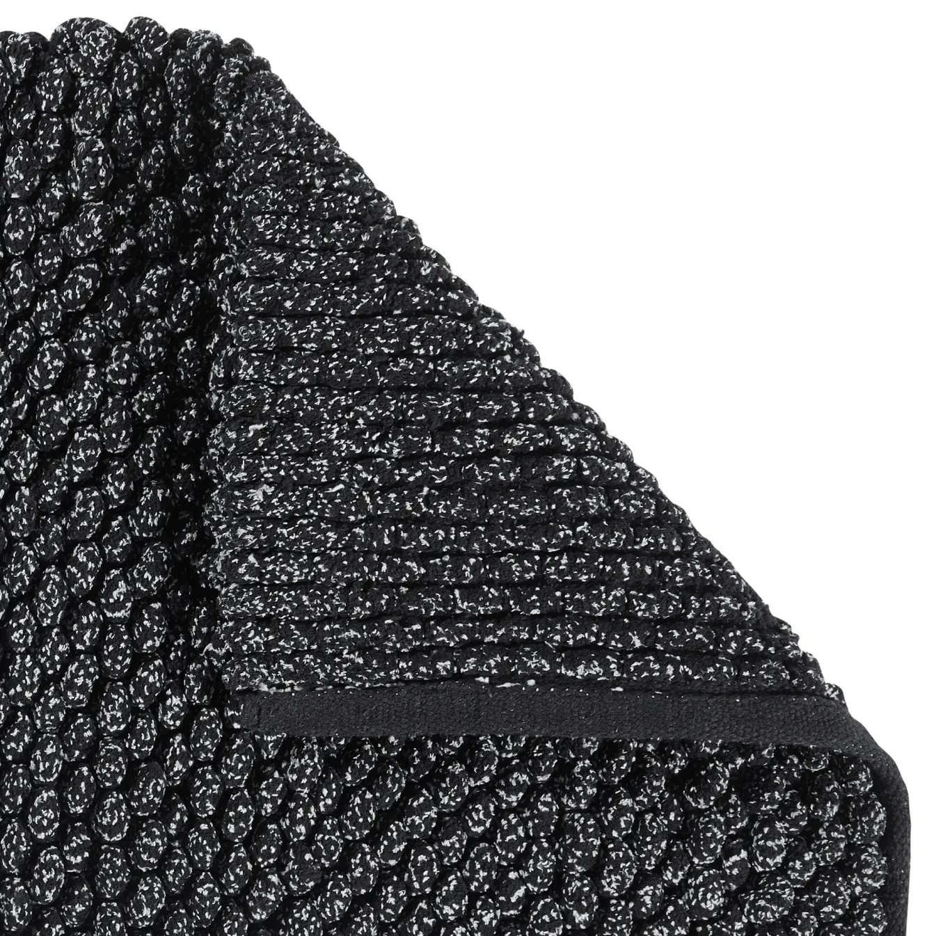 Best Bath & Living Aquanova Bath mat BRENT 60 x 60 cm color Black-09 (BREBMB-09)