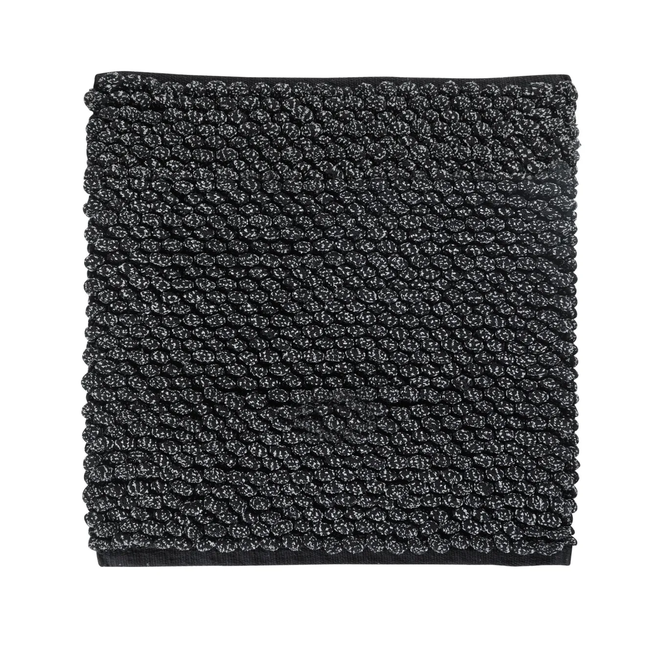 Best Bath & Living Aquanova Bath mat BRENT 60 x 60 cm color Black-09 (BREBMB-09)