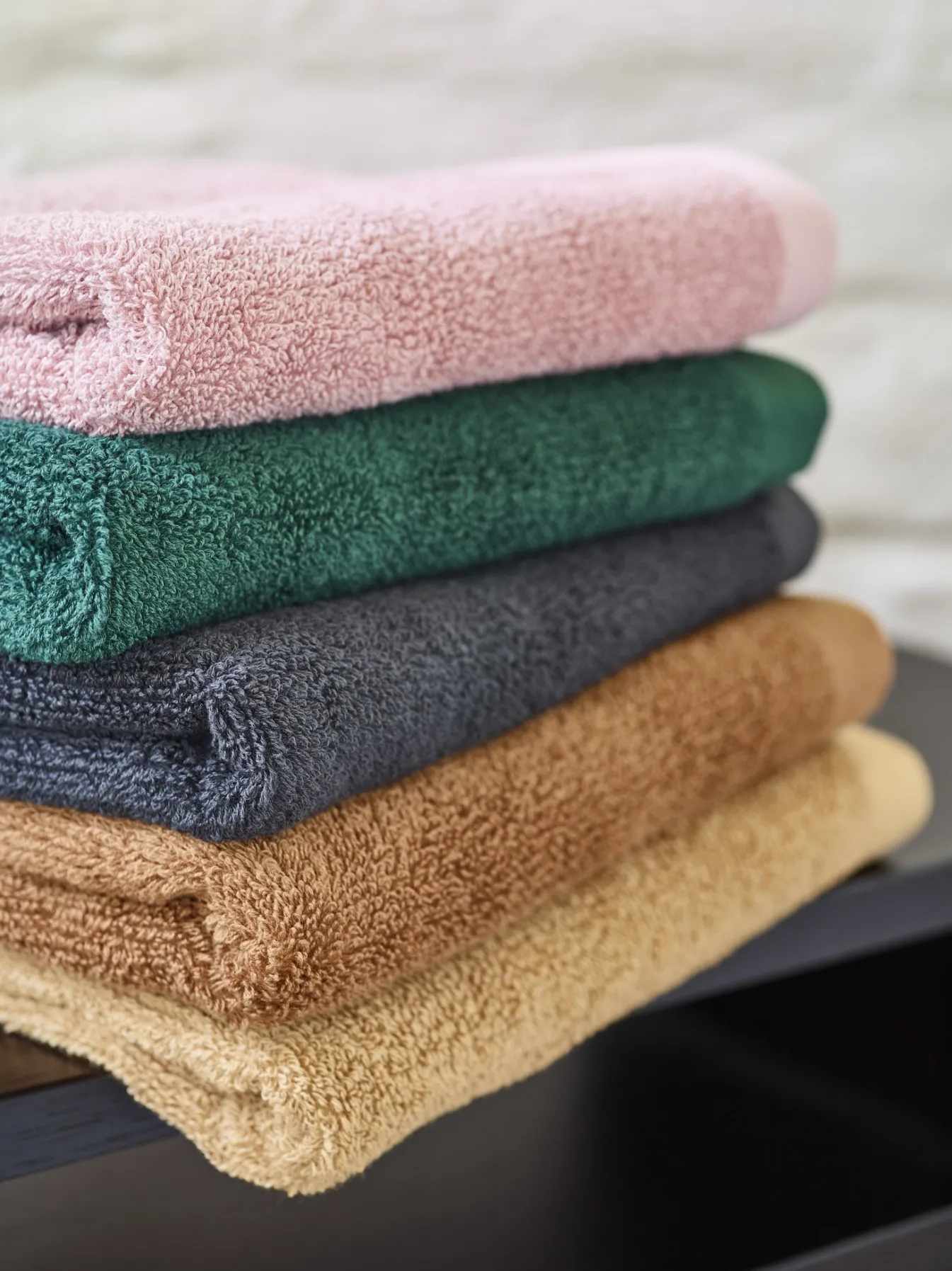 Best Sale Bath & Living Aquanova Bath textiles OSLO color Caviar, dark gray (OSLTW-633)