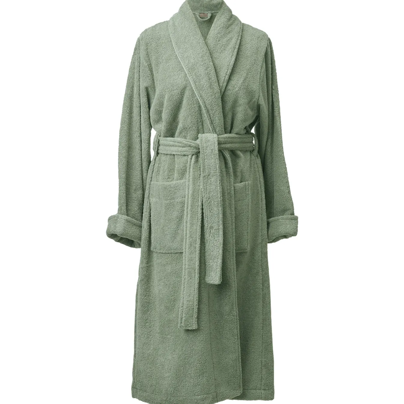 New Bath & Living Aquanova Bathrobe LONDON color (green) Thyme-293