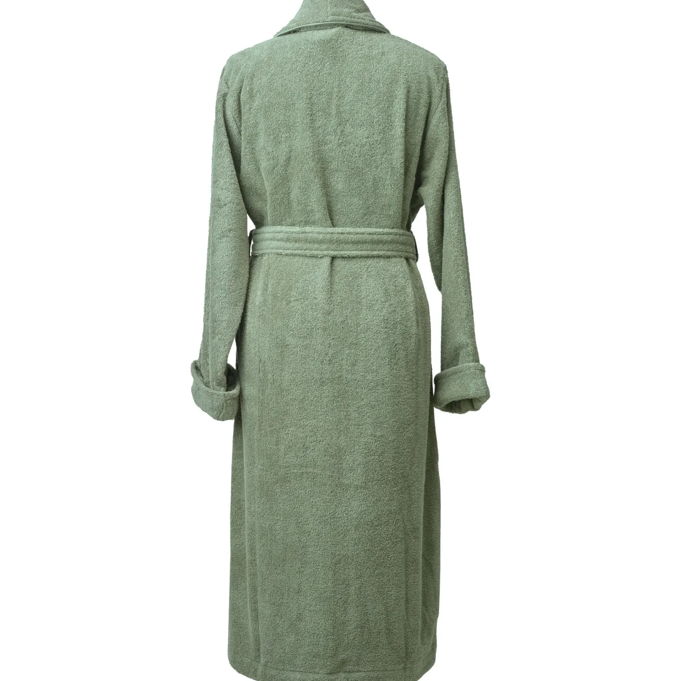 New Bath & Living Aquanova Bathrobe LONDON color (green) Thyme-293