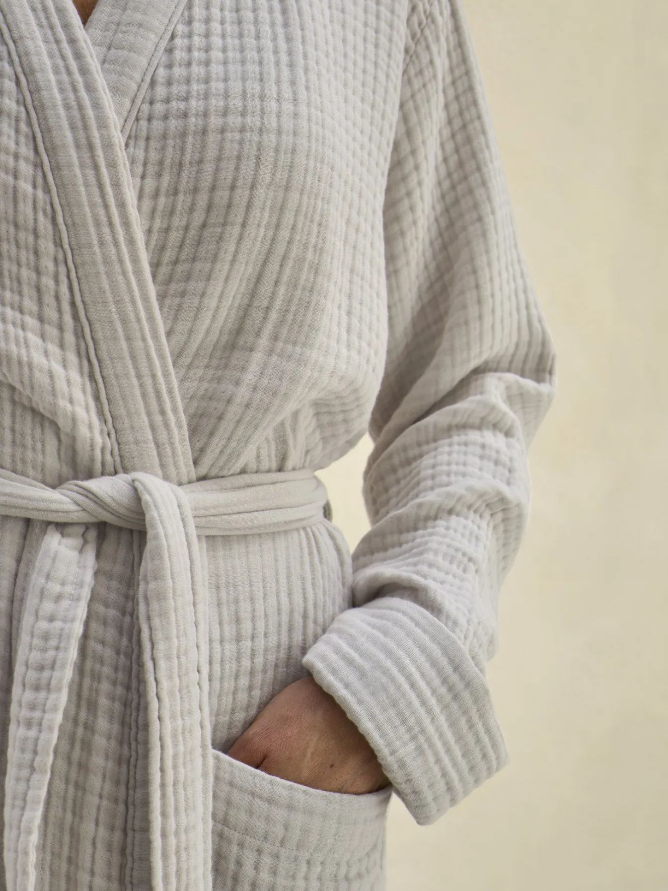 Best Bath & Living Aquanova Bathrobe MARIN color Truffle (MARBG-106) Truffle-106