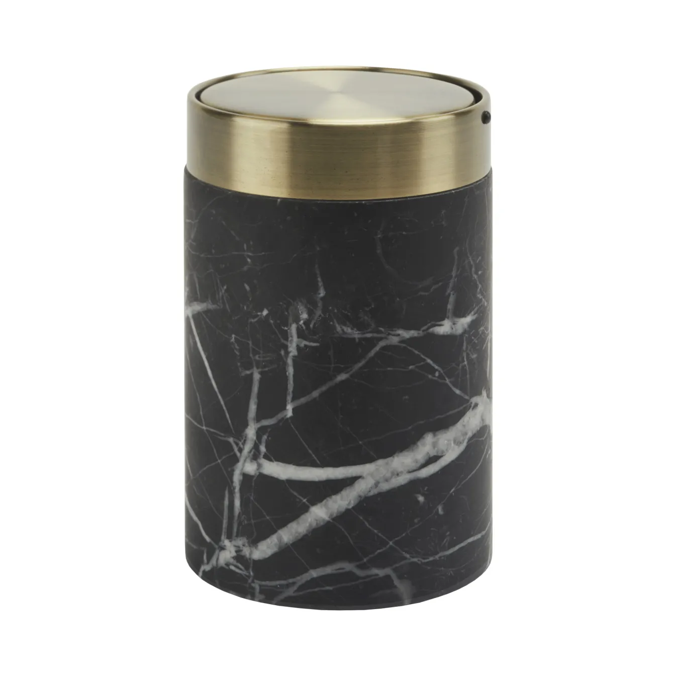New Bath & Living Aquanova Cosmetics waste bin NERO color Black (black) Black-09
