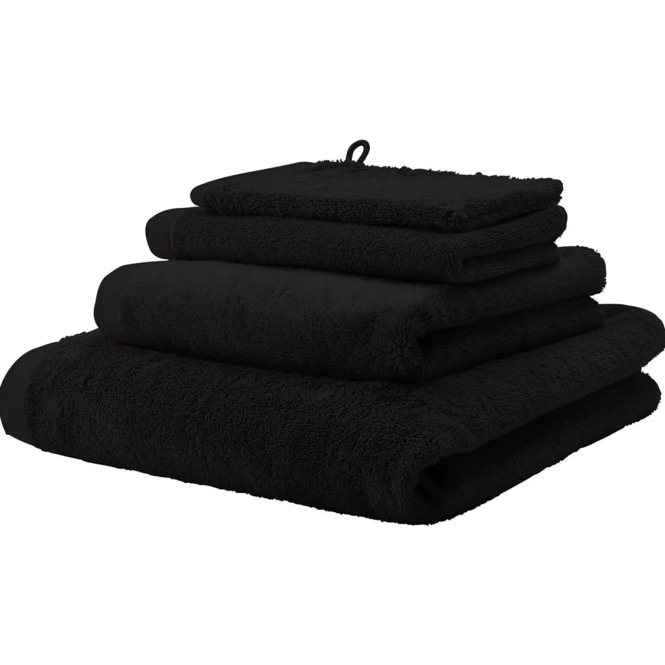 Cheap Bath & Living Aquanova Guest towel LONDON color (set/6) Black-09