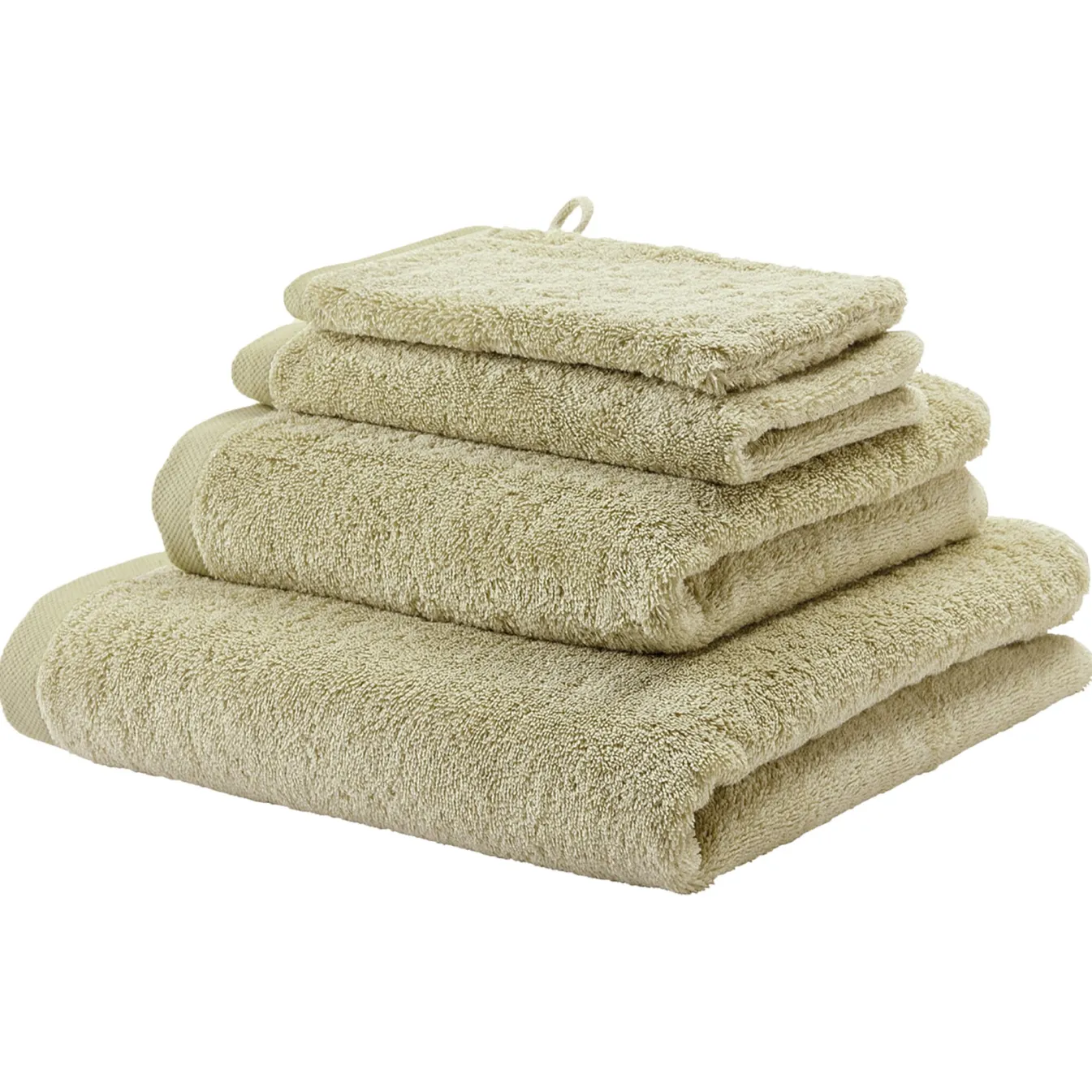 New Bath & Living Aquanova Guest towel LONDON color (set/6) Hemp-512
