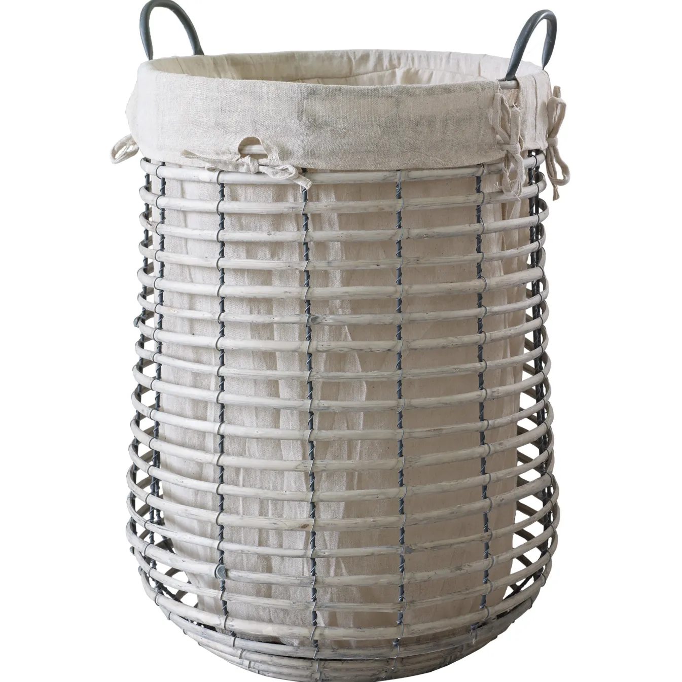 New Bath & Living Aquanova Laundry basket GISLA Greige-93 (Medium) GISLAM-93