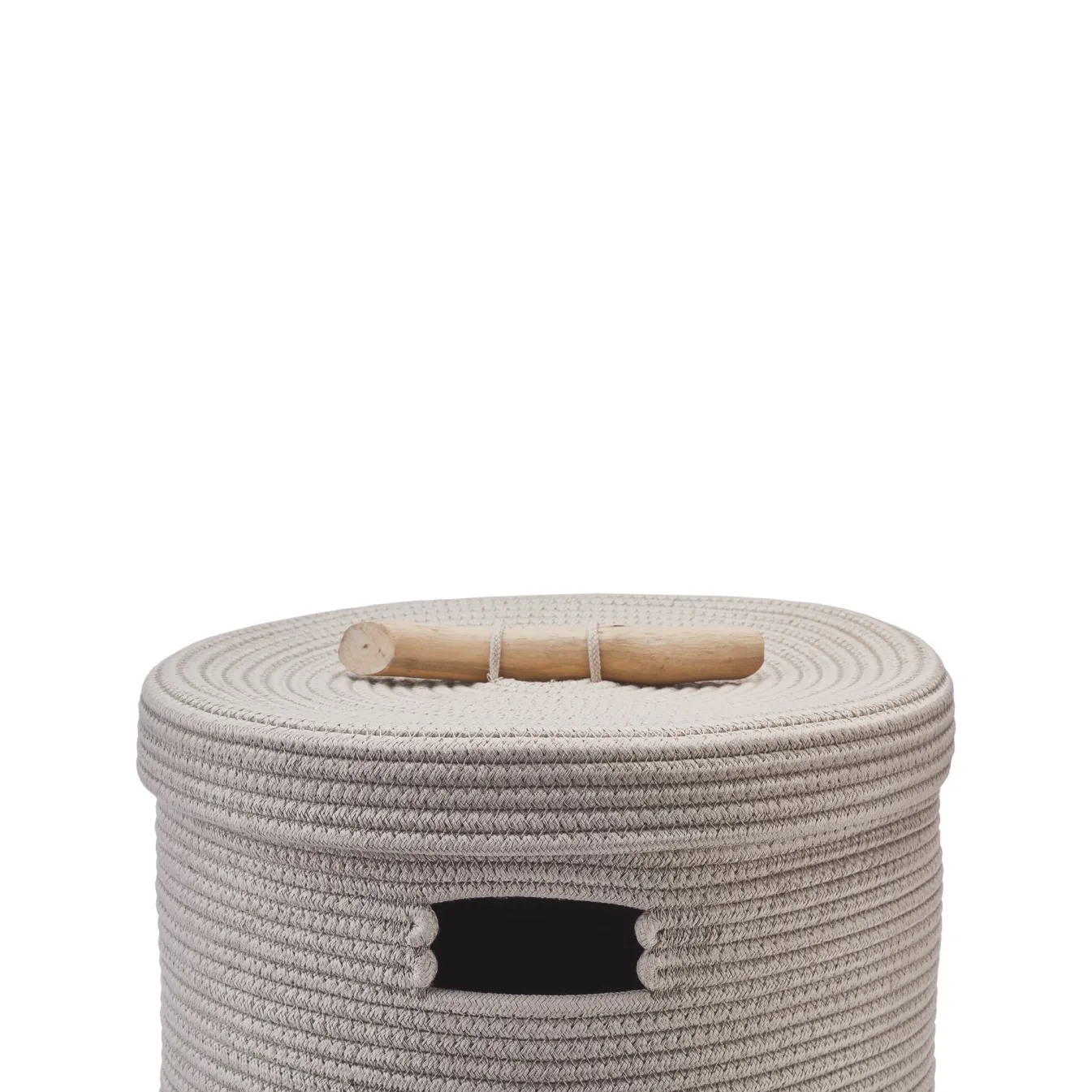Flash Sale Bath & Living Aquanova Laundry basket OTIS color (beige / greige) Truffle-106