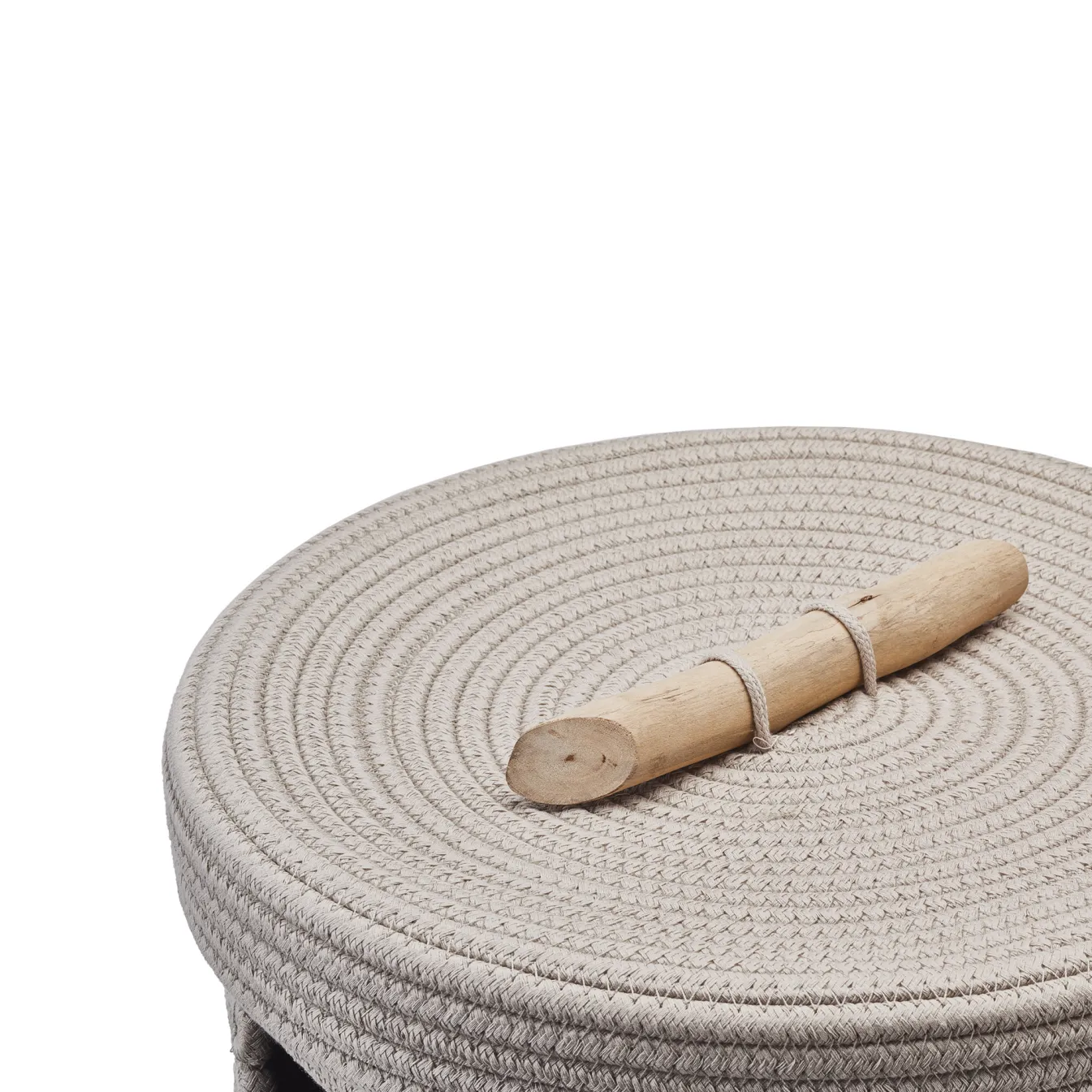 Flash Sale Bath & Living Aquanova Laundry basket OTIS color (beige / greige) Truffle-106