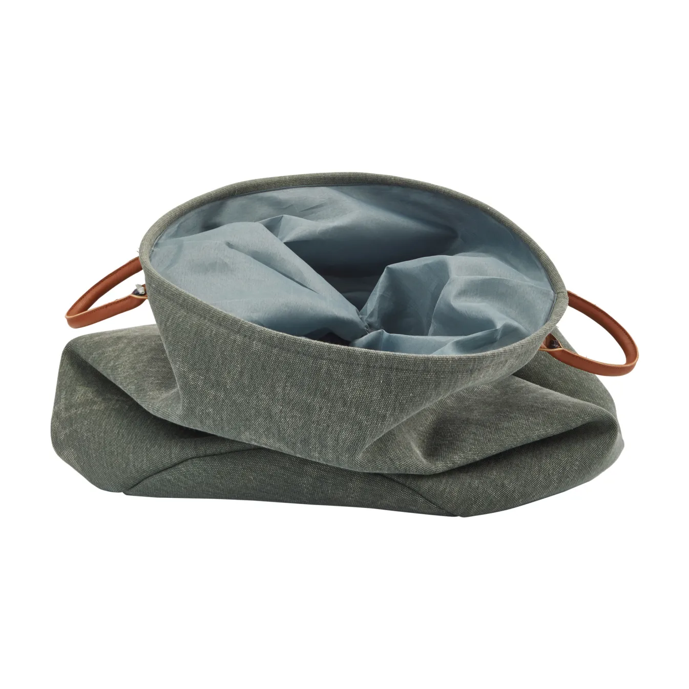 Best Sale Bath & Living Aquanova Laundry basket YORK color (green) Forest-269