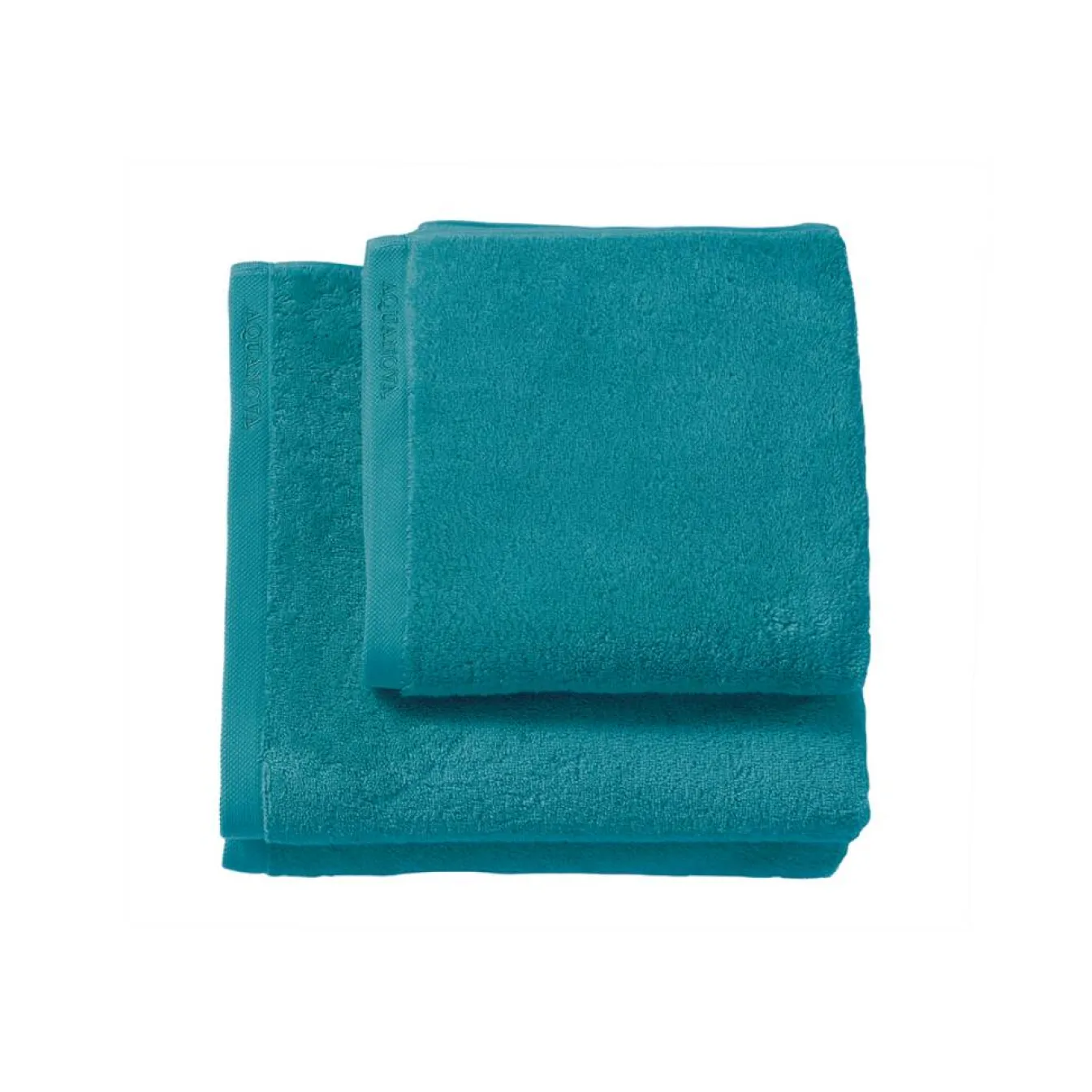 Cheap Bath & Living Aquanova Package deal 3: 4x guest towel + 1x washcloth LONDON color Teal-70