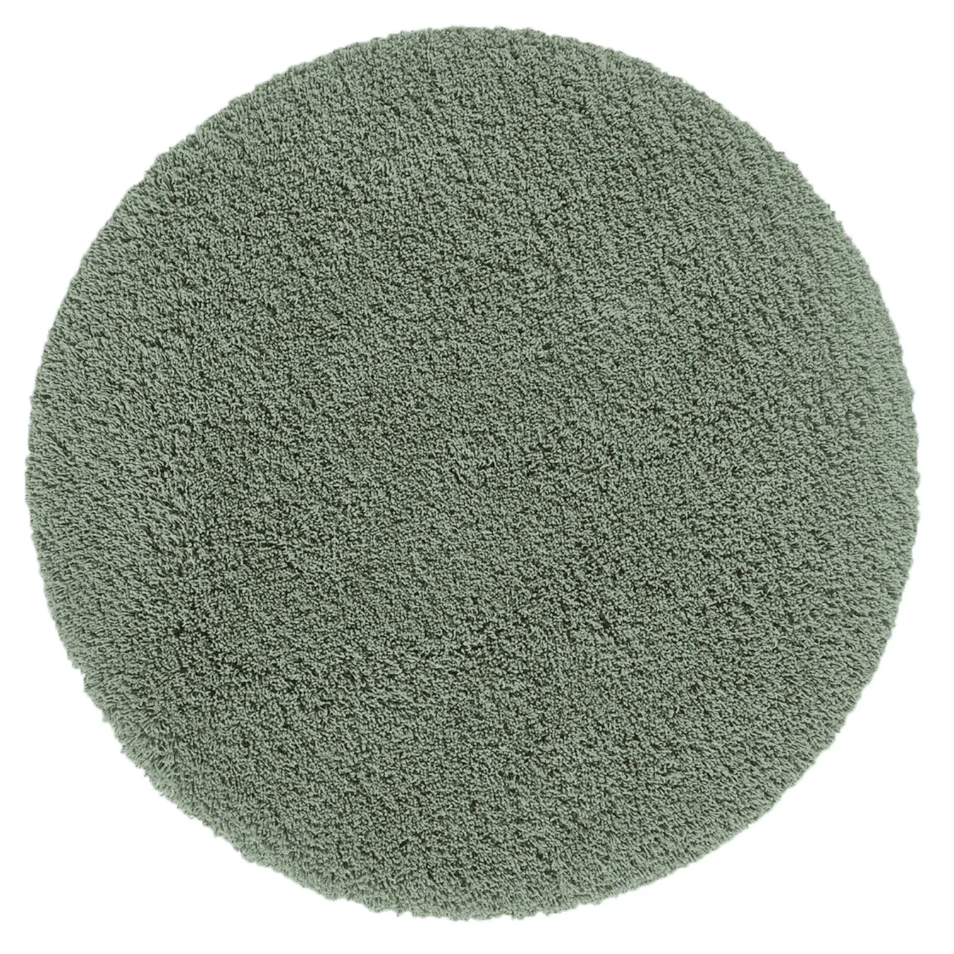 Best Bath & Living Aquanova Round bath mat Ø80 cm MUSA color Thyme-293 (green)