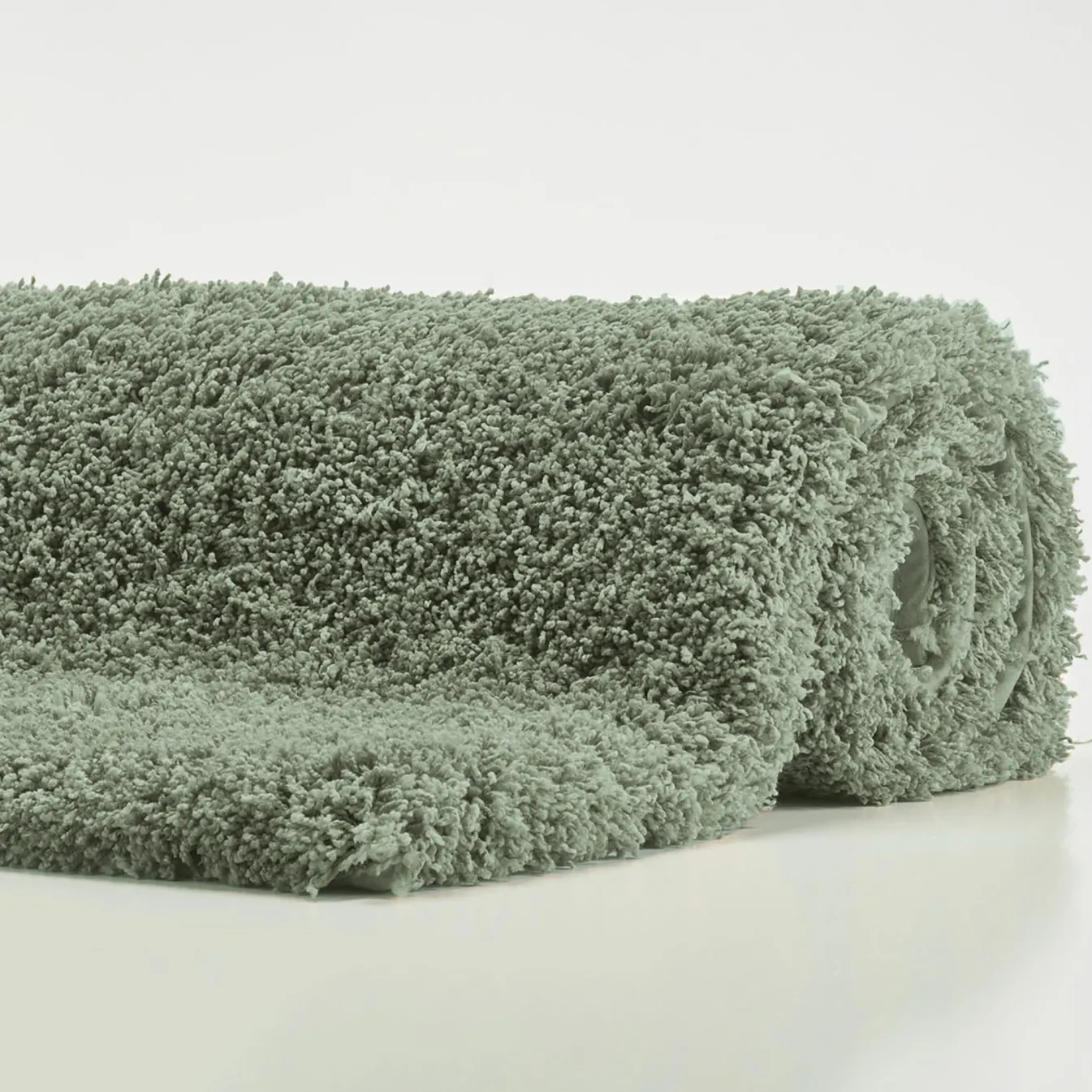 Best Bath & Living Aquanova Round bath mat Ø80 cm MUSA color Thyme-293 (green)