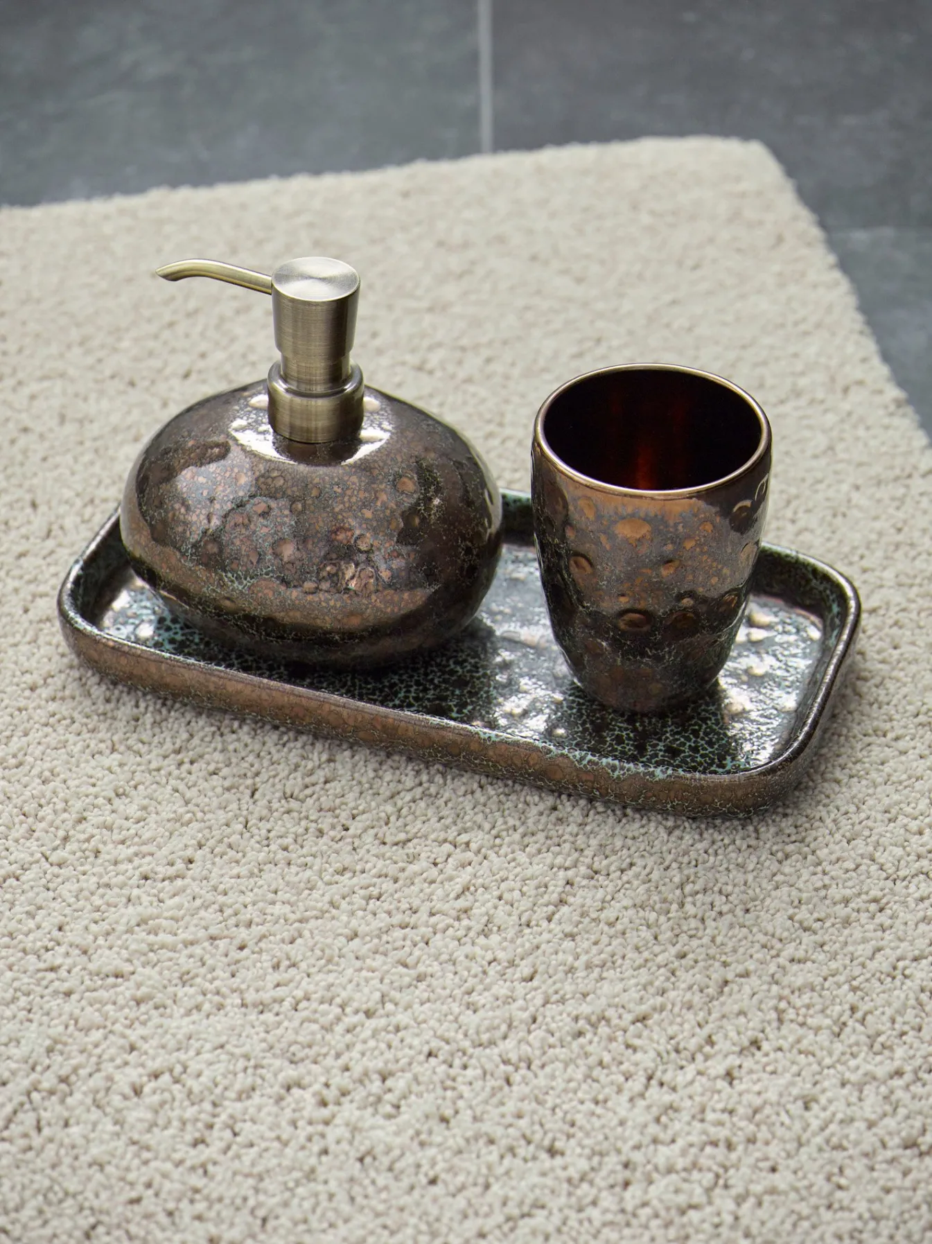 Clearance Bath & Living Aquanova Soap dish UGO color Vintage Bronze-854 (bronze) VintageBronze-854