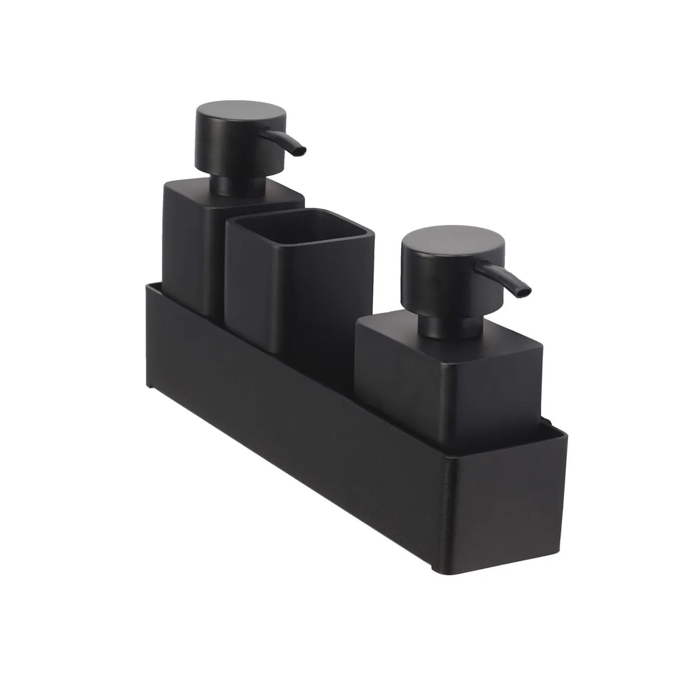Discount Bath & Living Aquanova Soap dispenser Small (140 ml) KHANA color Black-09