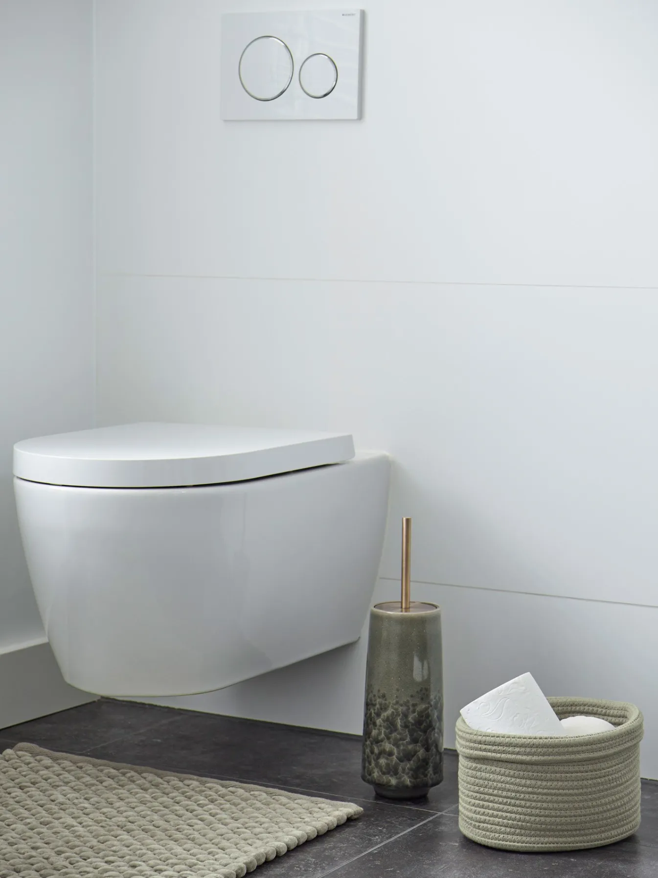 Best Bath & Living Aquanova Storage basket RENA color (Medium) Absynth-128