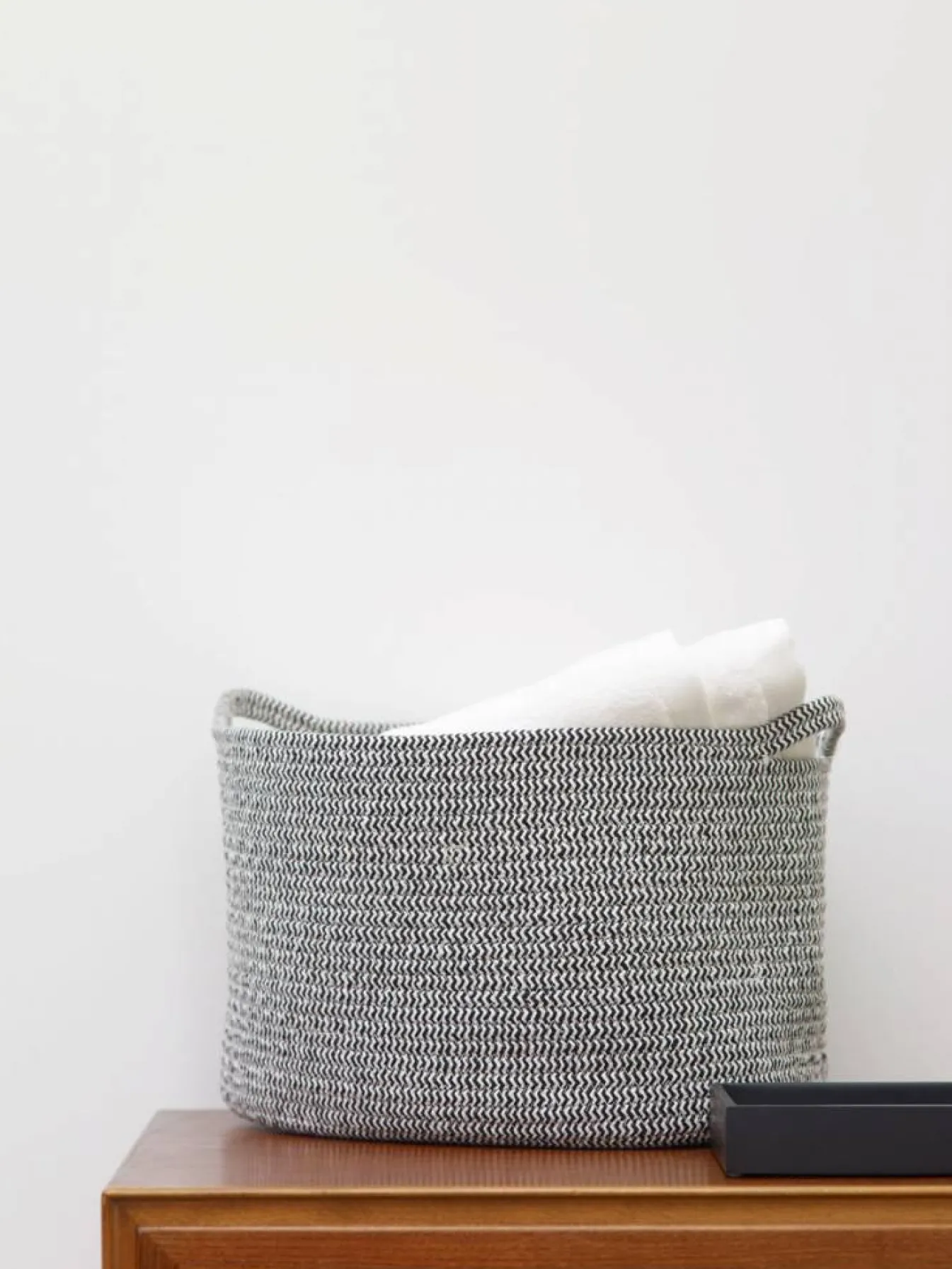 Flash Sale Bath & Living Aquanova Storage basket RENA color Ocher-443 (Small)
