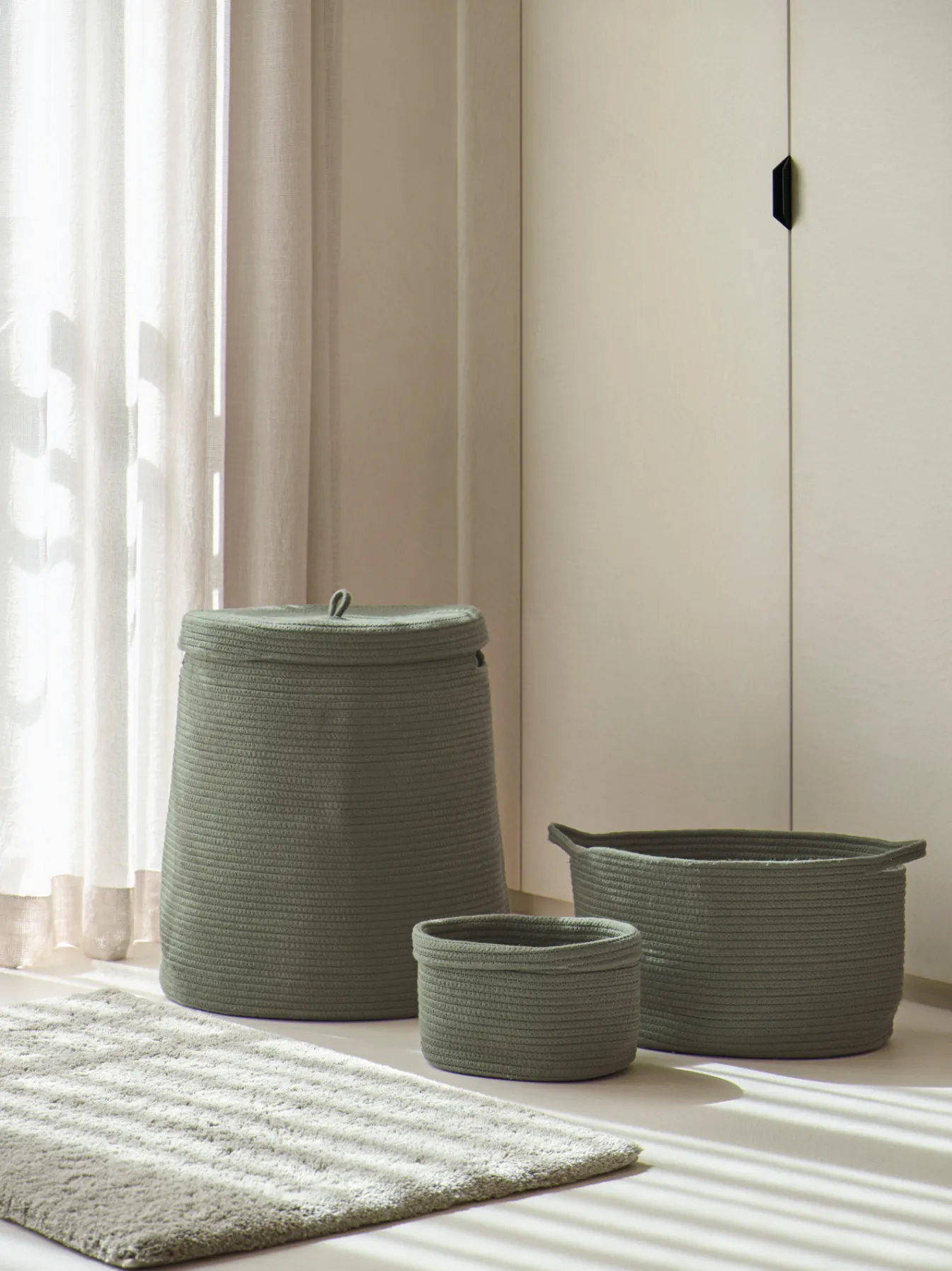 Outlet Bath & Living Aquanova Storage basket RENA color (Small) Taiga-302