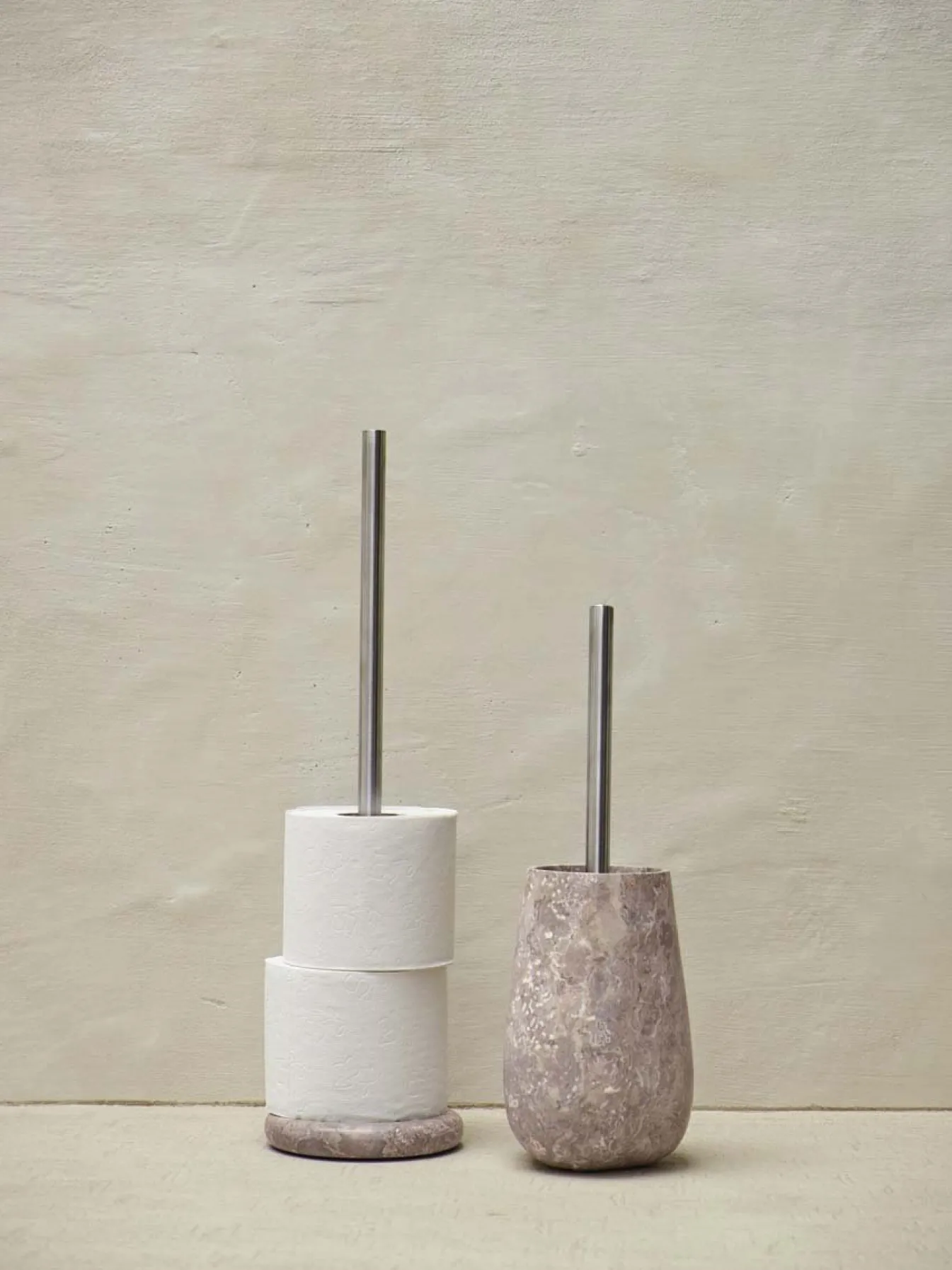 Outlet Bath & Living Aquanova Toilet roll holder CONOR color Greige, (gray / beige) Greige-15