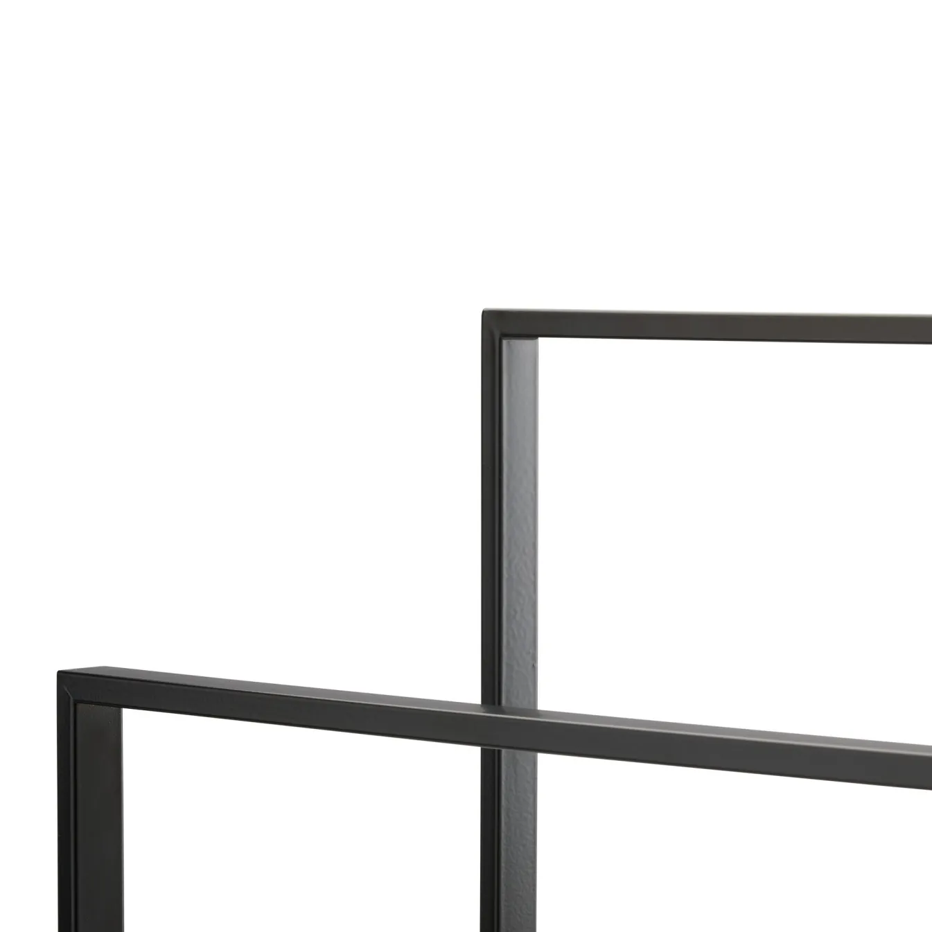 Fashion Bath & Living Aquanova Towel rack YURI black, height 83 cm (YURTLH-09)