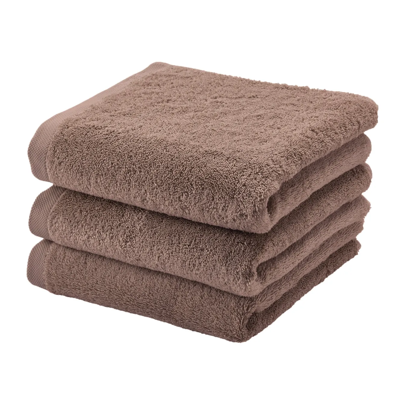 Clearance Bath & Living Aquanova Towel 55x100 cm LONDON color (set/3) Camel-155