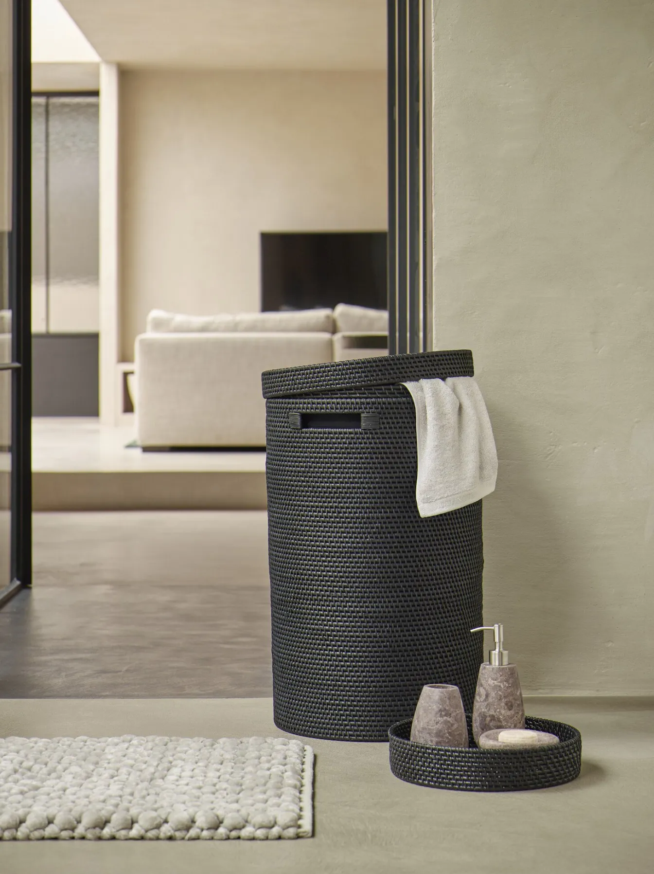 Flash Sale Bath & Living Aquanova Tray CINO color Black (black) Black-09