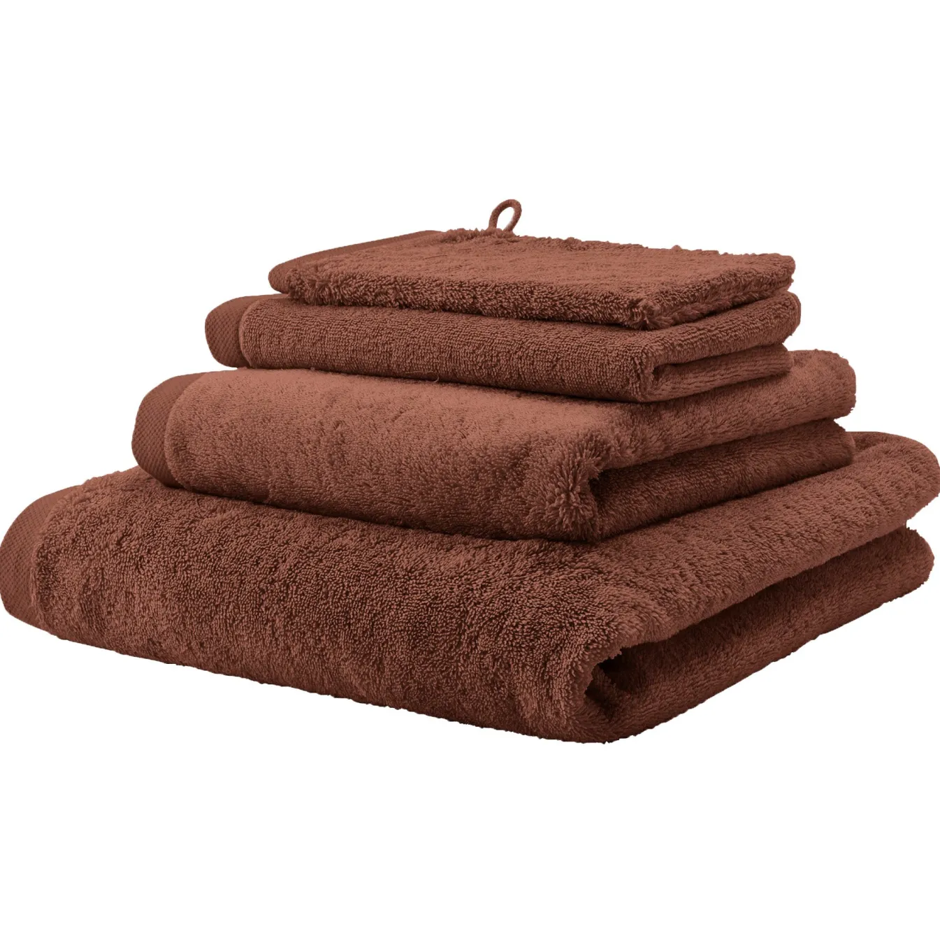 Cheap Bath & Living Aquanova Washcloth LONDON color (set/6) Umber-284