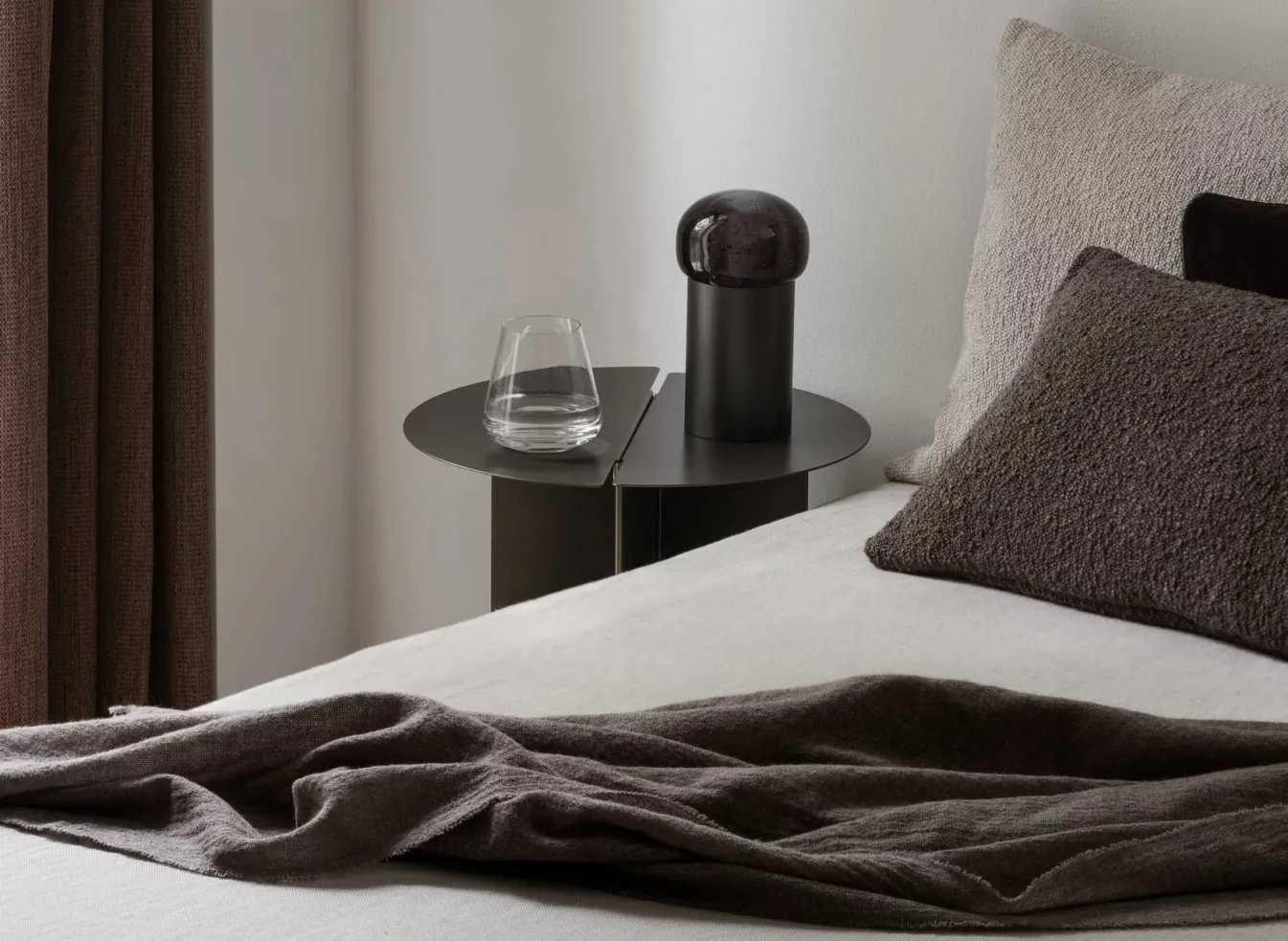 Online Bath & Living Blomus BOUCLE cushion cover 30x50 - (66597) Espresso