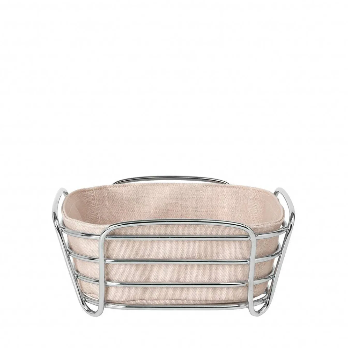 Best Sale Bath & Living Blomus DELARA bread basket color Rose Dust (63754) 20x20 cm