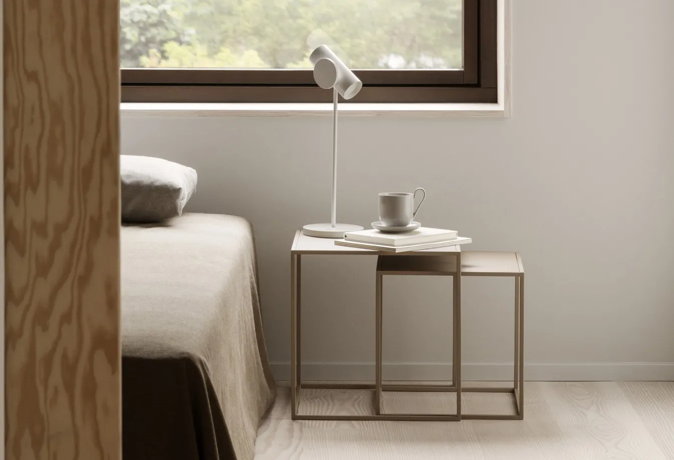 New Bath & Living Blomus FERA set of 2 side tables color (65987) Nomad