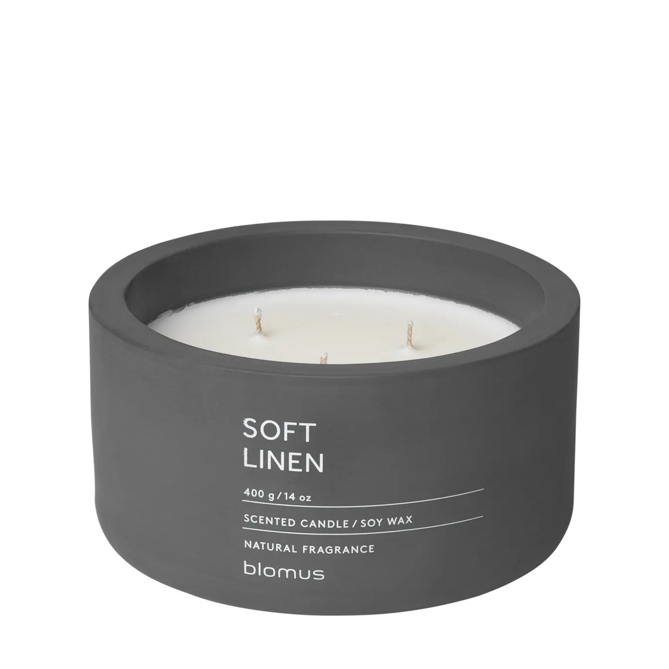 Online Bath & Living Blomus FRAGA scented candle Soft Linen (400 grams) 65958 SoftLinen