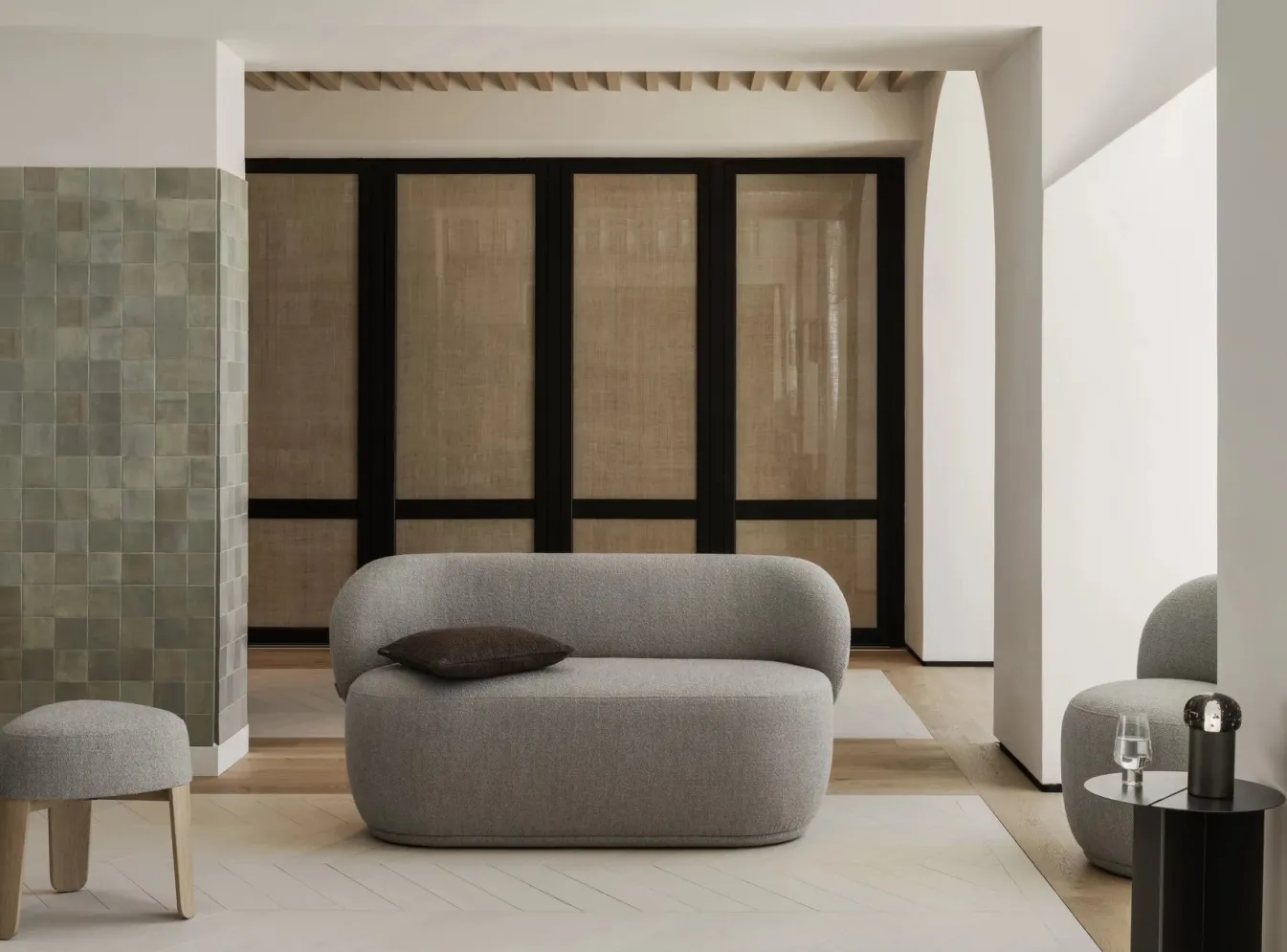 Hot Bath & Living Blomus KUON 2-seater sofa color - 66942 Desert