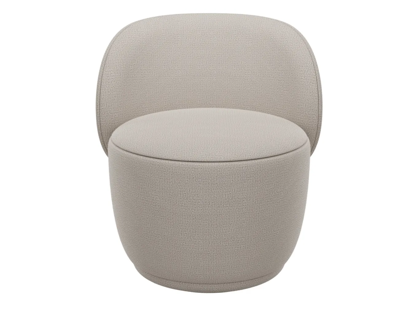 Online Bath & Living Blomus KUON swivel armchair color - 66941 Desert