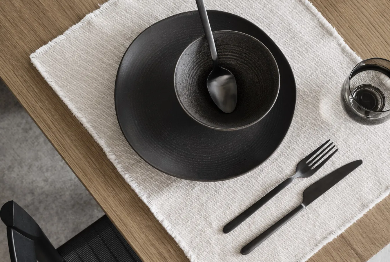 Online Bath & Living Blomus LINEO placemat Mirage Gray - 64442 MirageGrey