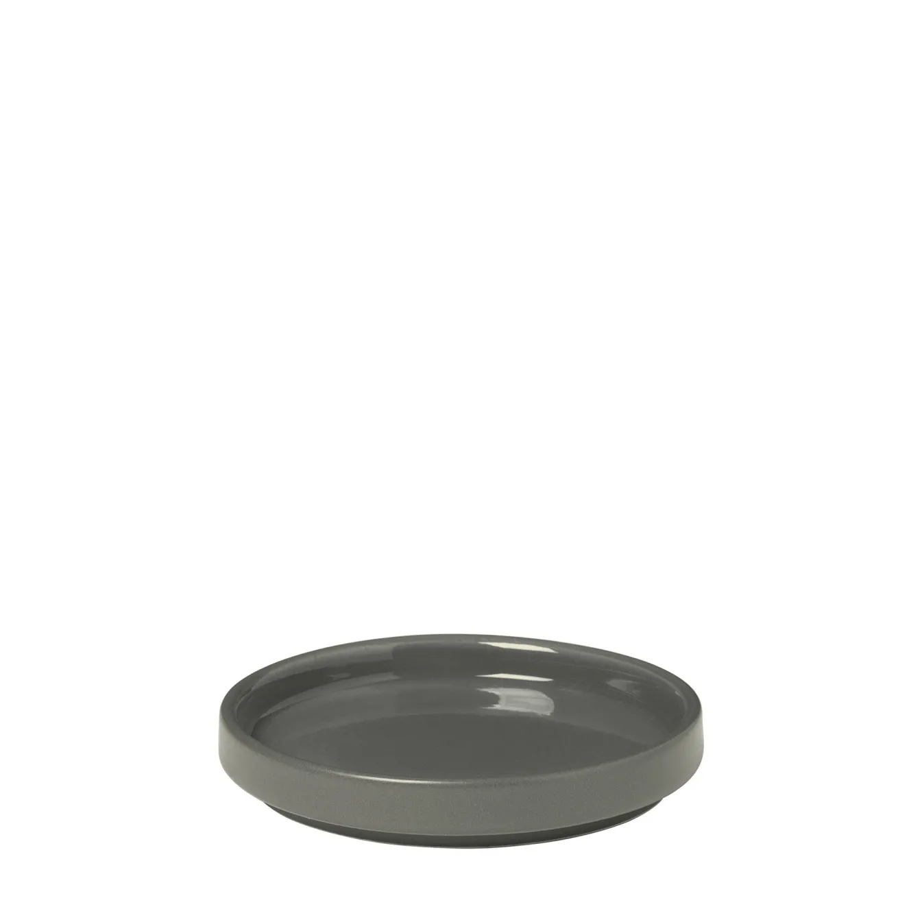 Flash Sale Bath & Living Blomus PILAR flat plate / tapas plate 10 cm , set/4 (63991) Pewter
