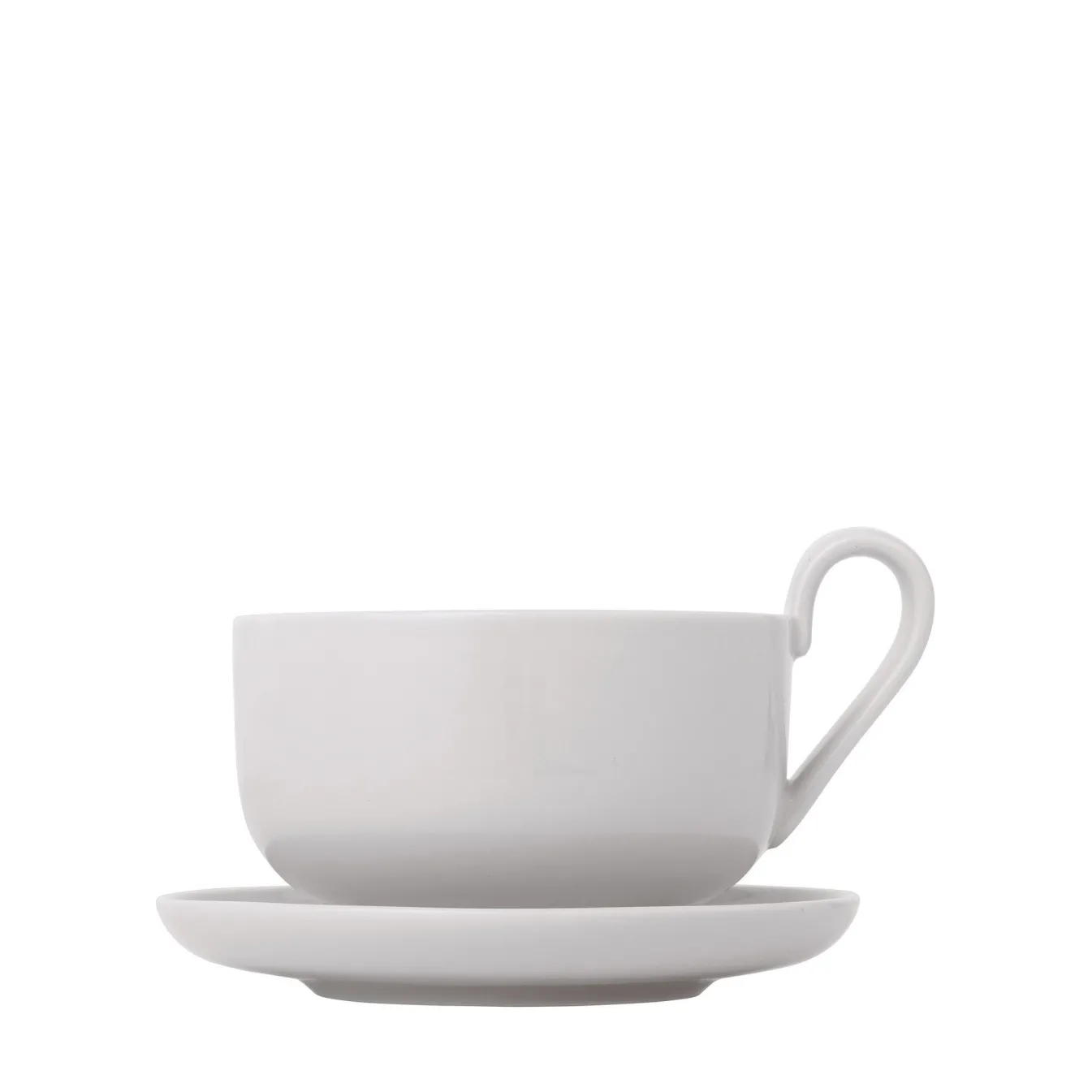 Online Bath & Living Blomus RO set/2 tea cups with saucer Nimbus Cloud (64142) NimbusCloud