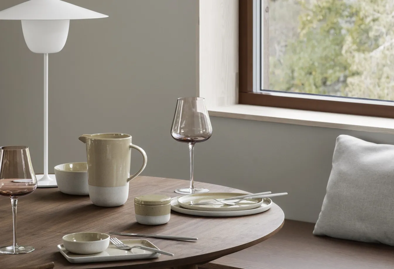 Flash Sale Bath & Living Blomus SABLO - cup and saucer (64339) set/2 Savannah
