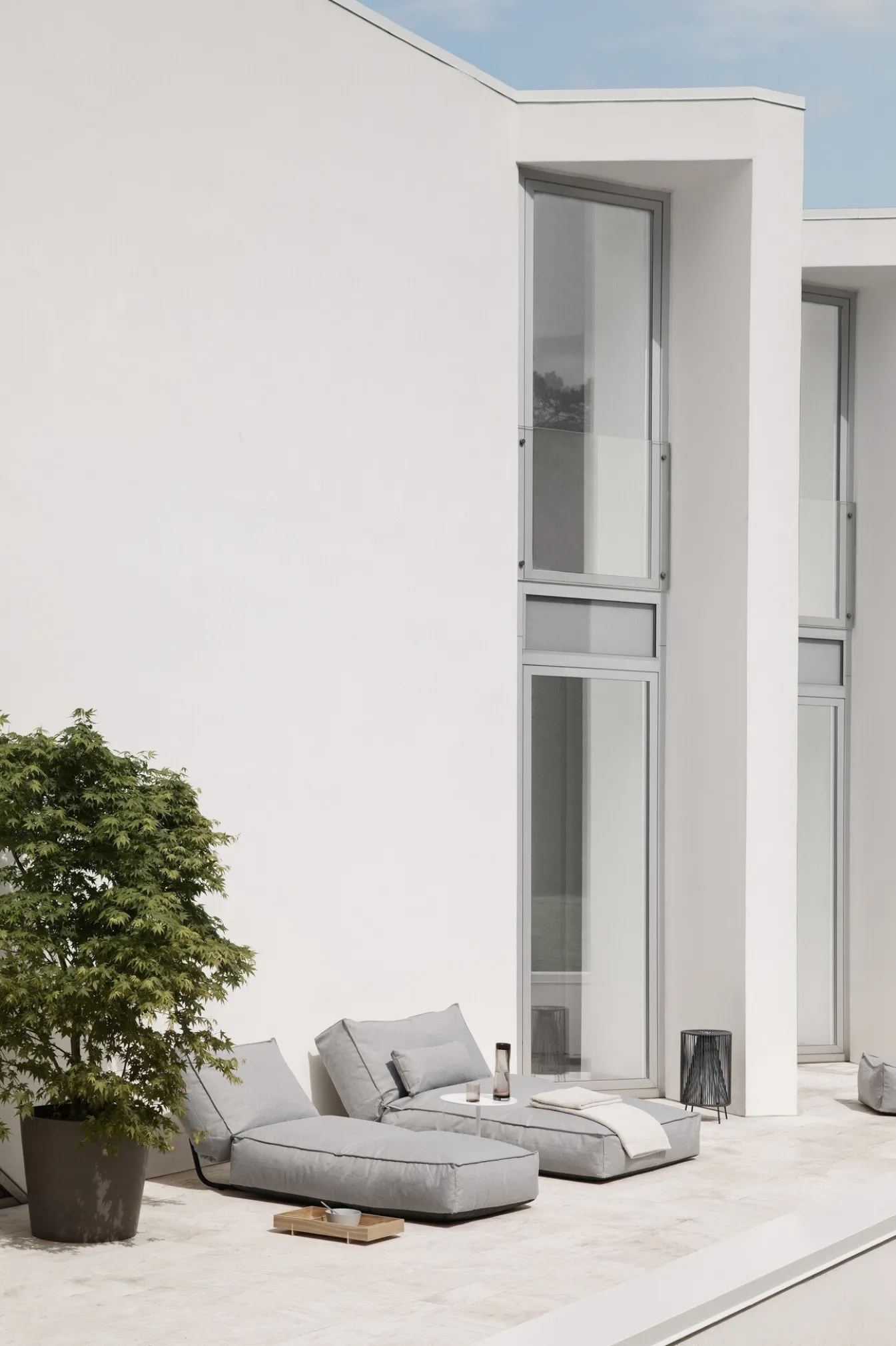 New Bath & Living Blomus STAY daybed color (62006) Stone