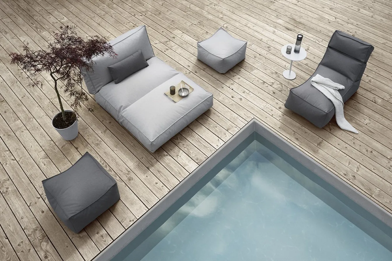 Best Bath & Living Blomus STAY lounger color (62002) Cloud