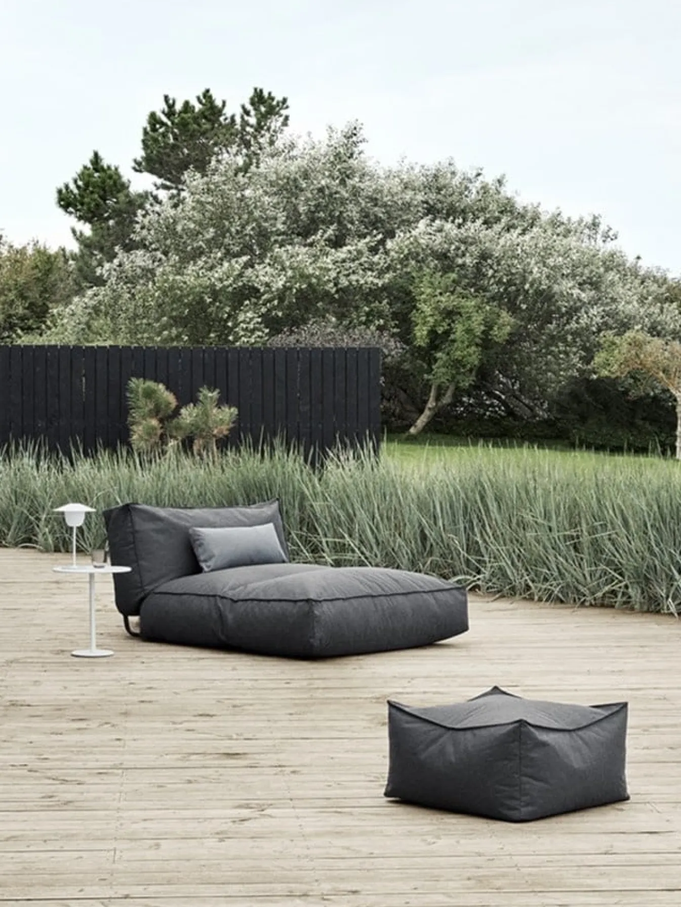 Discount Bath & Living Blomus STAY pouf color (62004) Coal