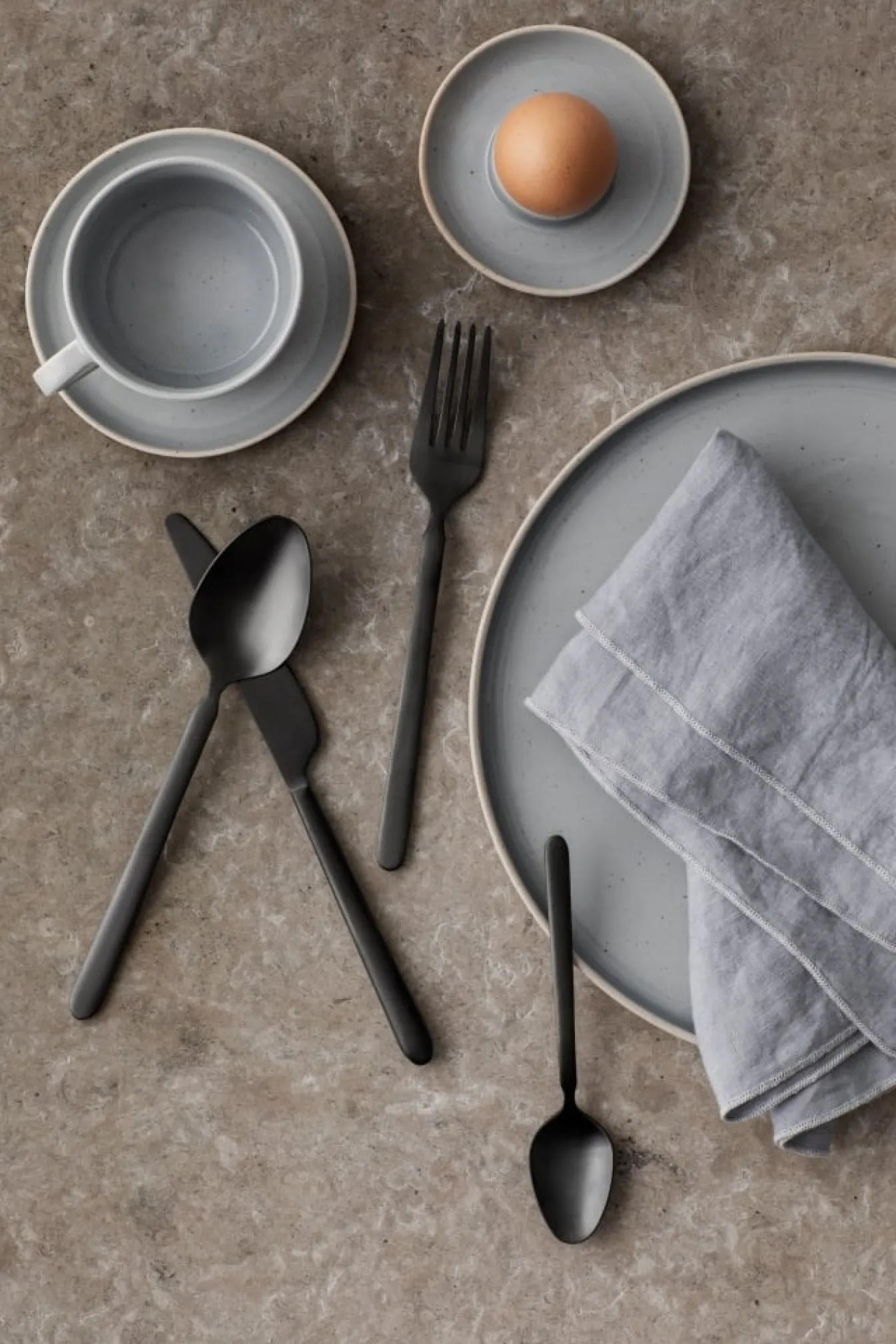 Flash Sale Bath & Living Blomus STELLA salad cutlery color - 64473 Black
