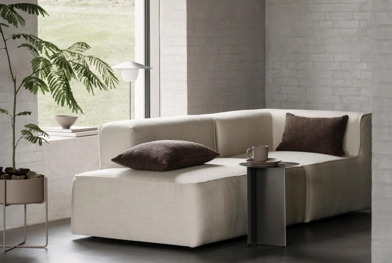 Clearance Bath & Living Blomus TASI sofa - decorative cushion 50x50 cm samplesavailableinstore