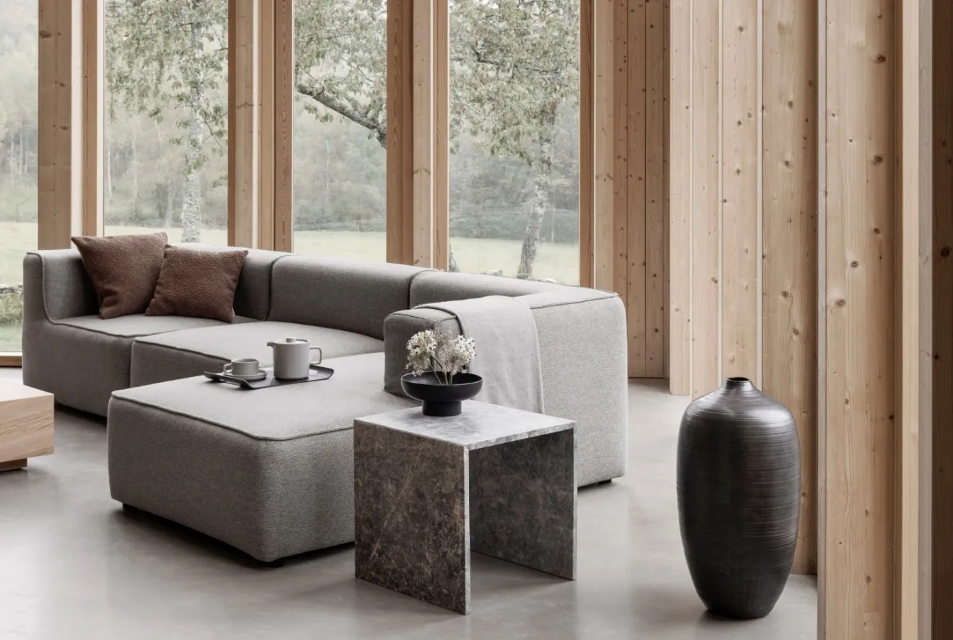 Clearance Bath & Living Blomus TASI sofa - decorative cushion 50x50 cm samplesavailableinstore