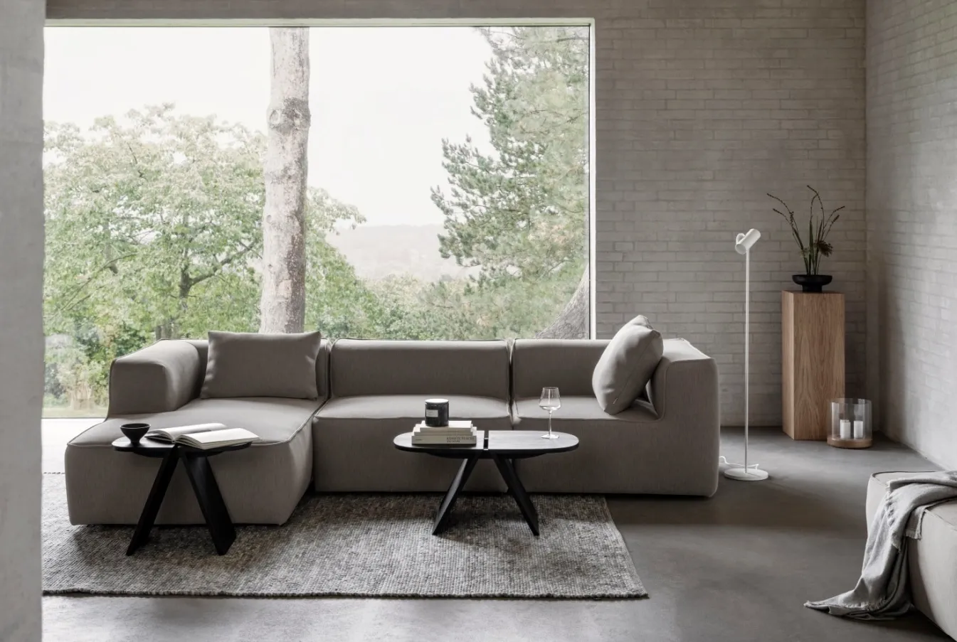Clearance Bath & Living Blomus TASI sofa - decorative cushion 50x50 cm samplesavailableinstore