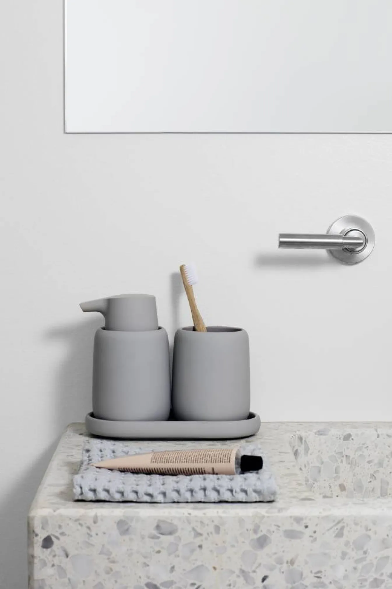 Store Bath & Living Blomus Toilet brush holder SONO color Micro Chip (69064) MicroChip