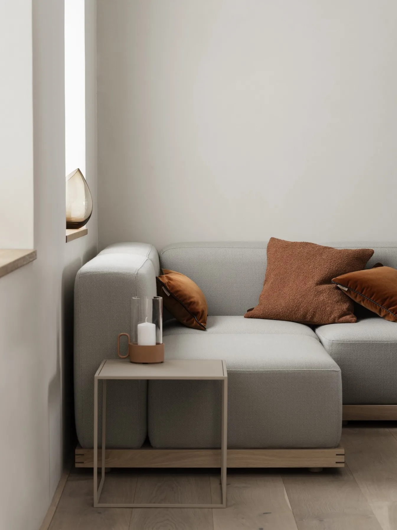 Flash Sale Bath & Living Blomus VELVET cushion cover 40x60 - Rustique Brown (66570) RustiqueBrown