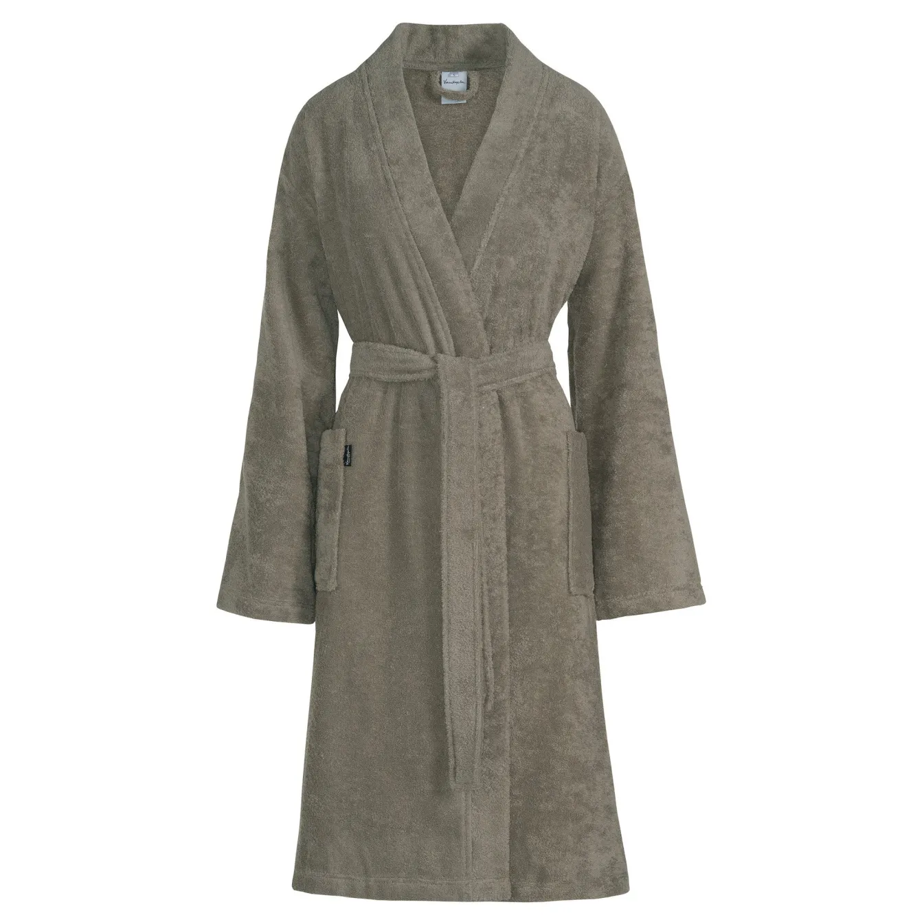 Best Sale Bath & Living Vandyck Bathrobe TOLEDO color Steel Gray (BAGE22105)
