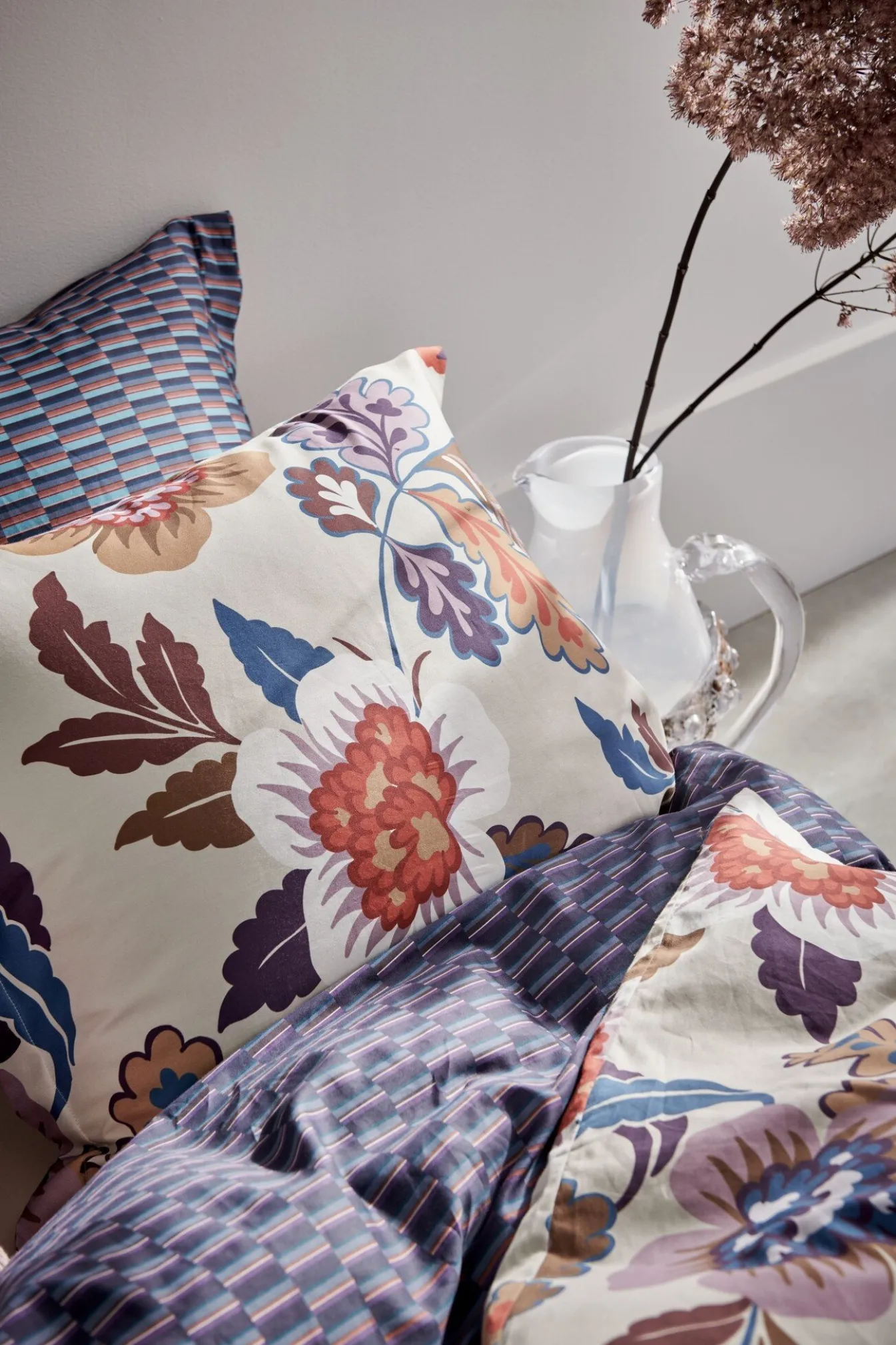 Hot Bath & Living Vandyck Duvet cover BOHEME FLOWER multi 140x220 cm (satin cotton)