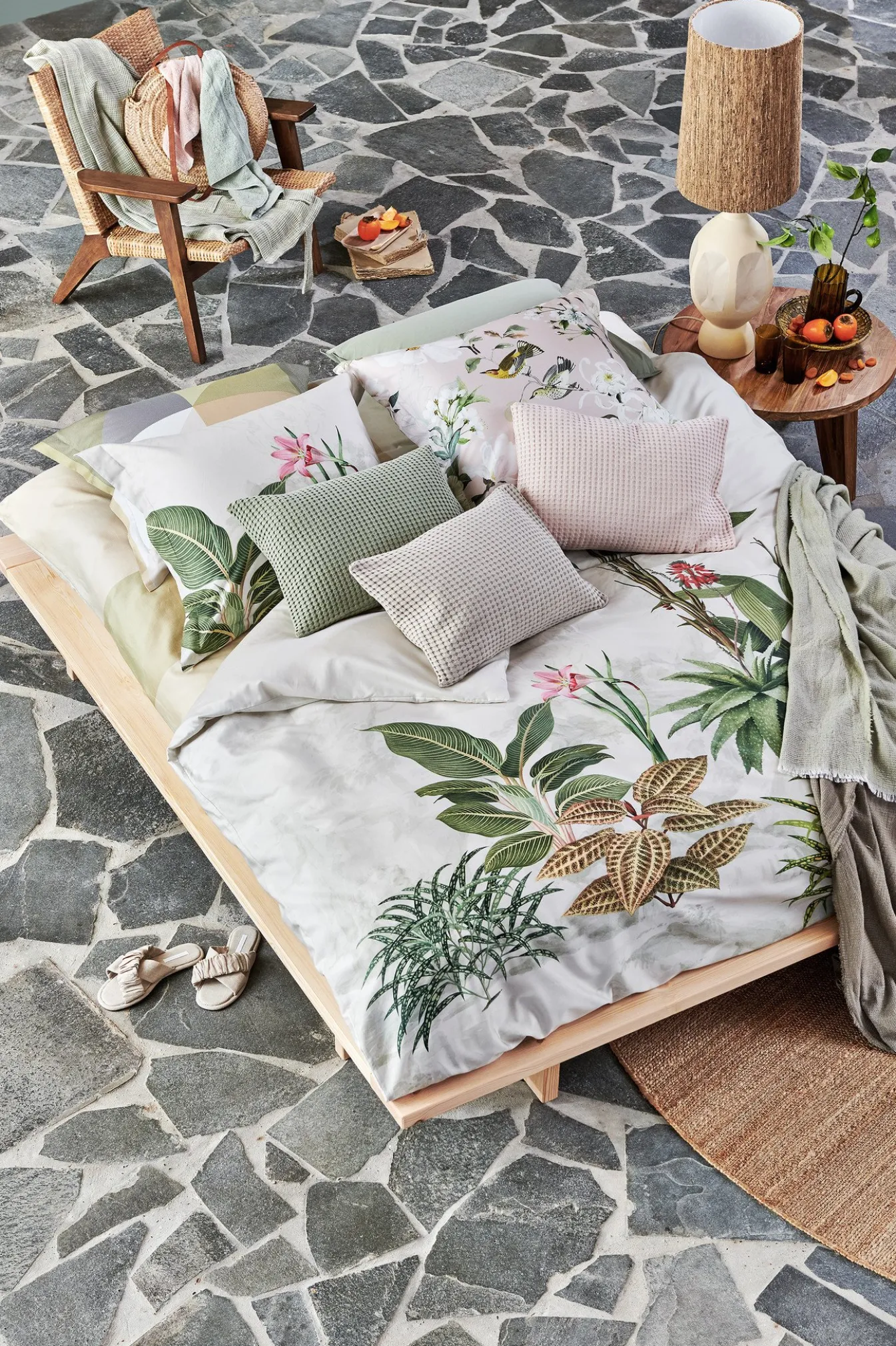 Store Bath & Living Vandyck Duvet cover Botanical 240x220 cm (satin) SASA22101